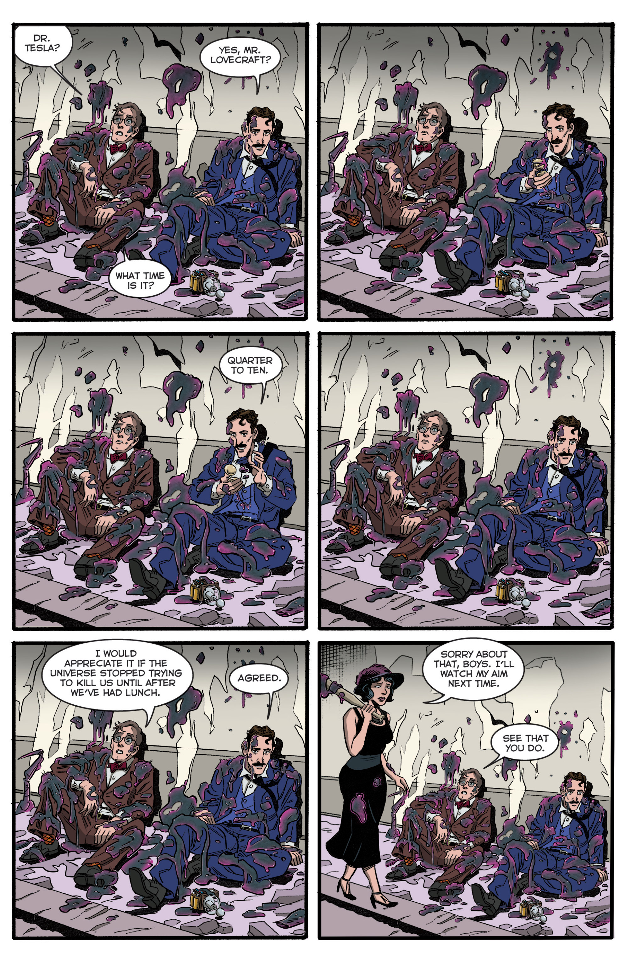 Read online Herald: Lovecraft & Tesla - Bundles of Joy comic -  Issue #1 - 7
