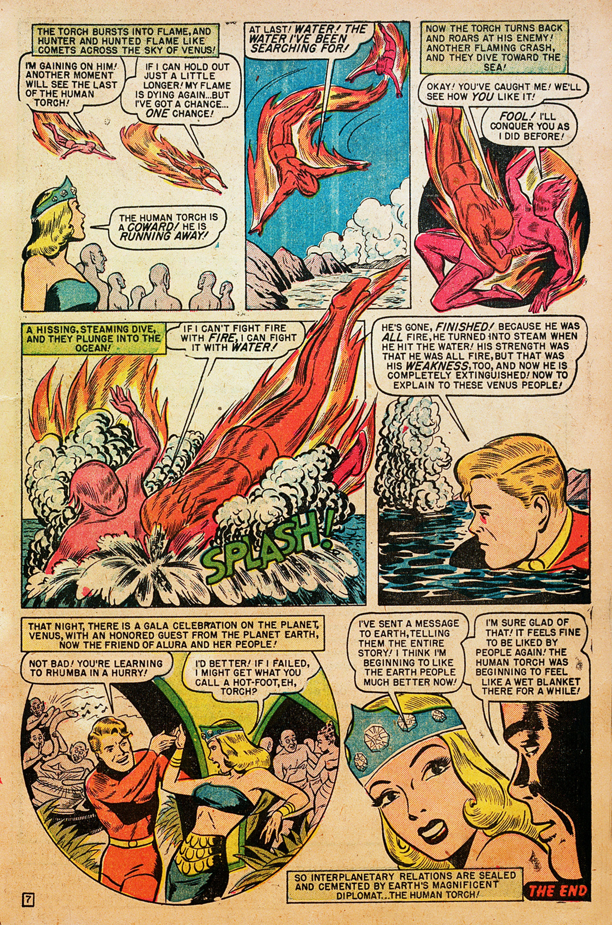 Read online The Human Torch (1940) comic -  Issue #35 - 9