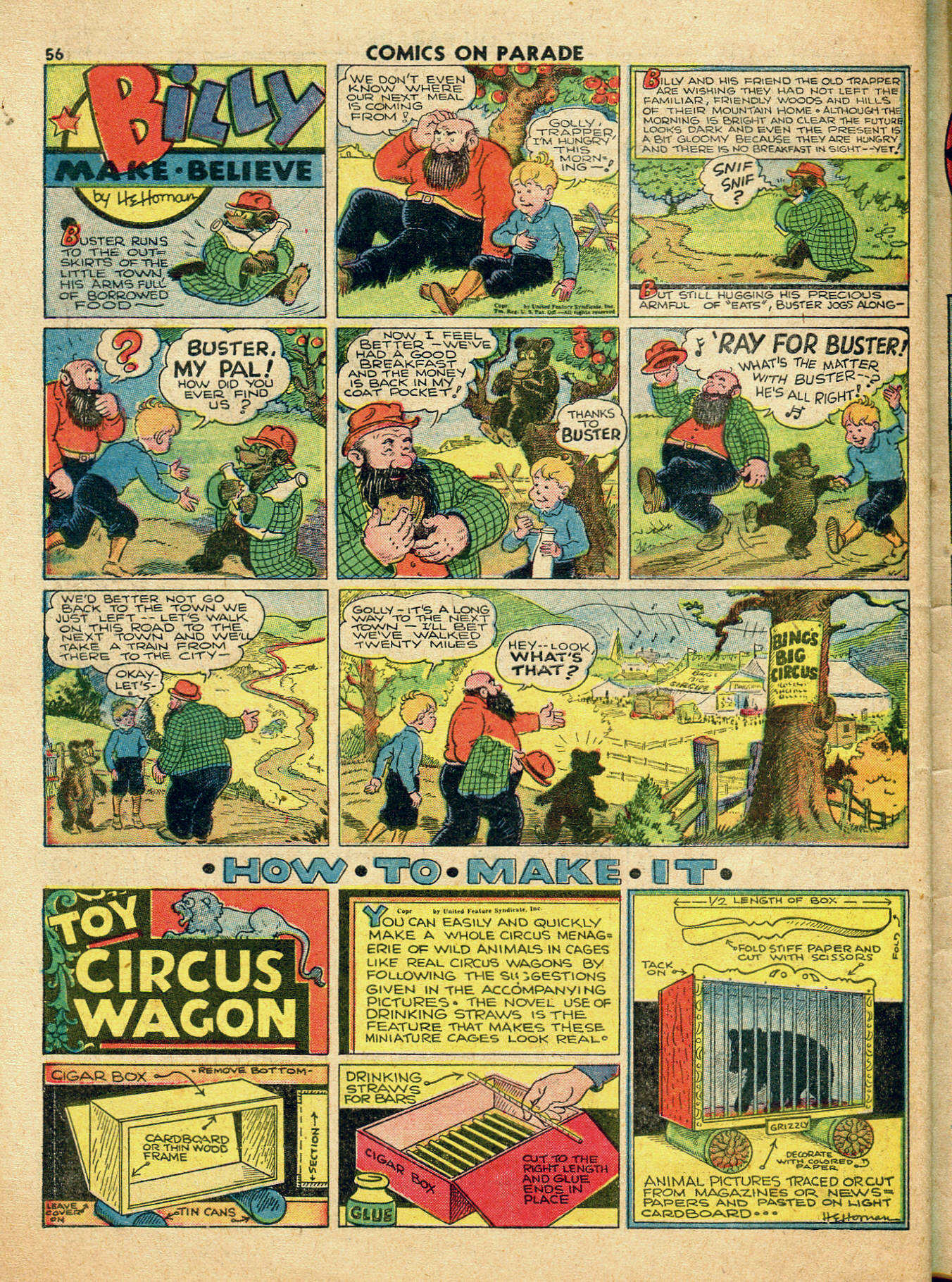 Read online Comics on Parade comic -  Issue #28 - 58