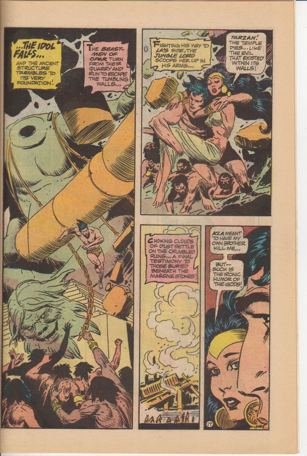 Read online Tarzan (1972) comic -  Issue #224 - 18