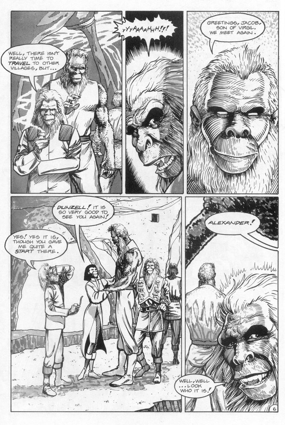 Read online Planet of the Apes (1990) comic -  Issue #12 - 8