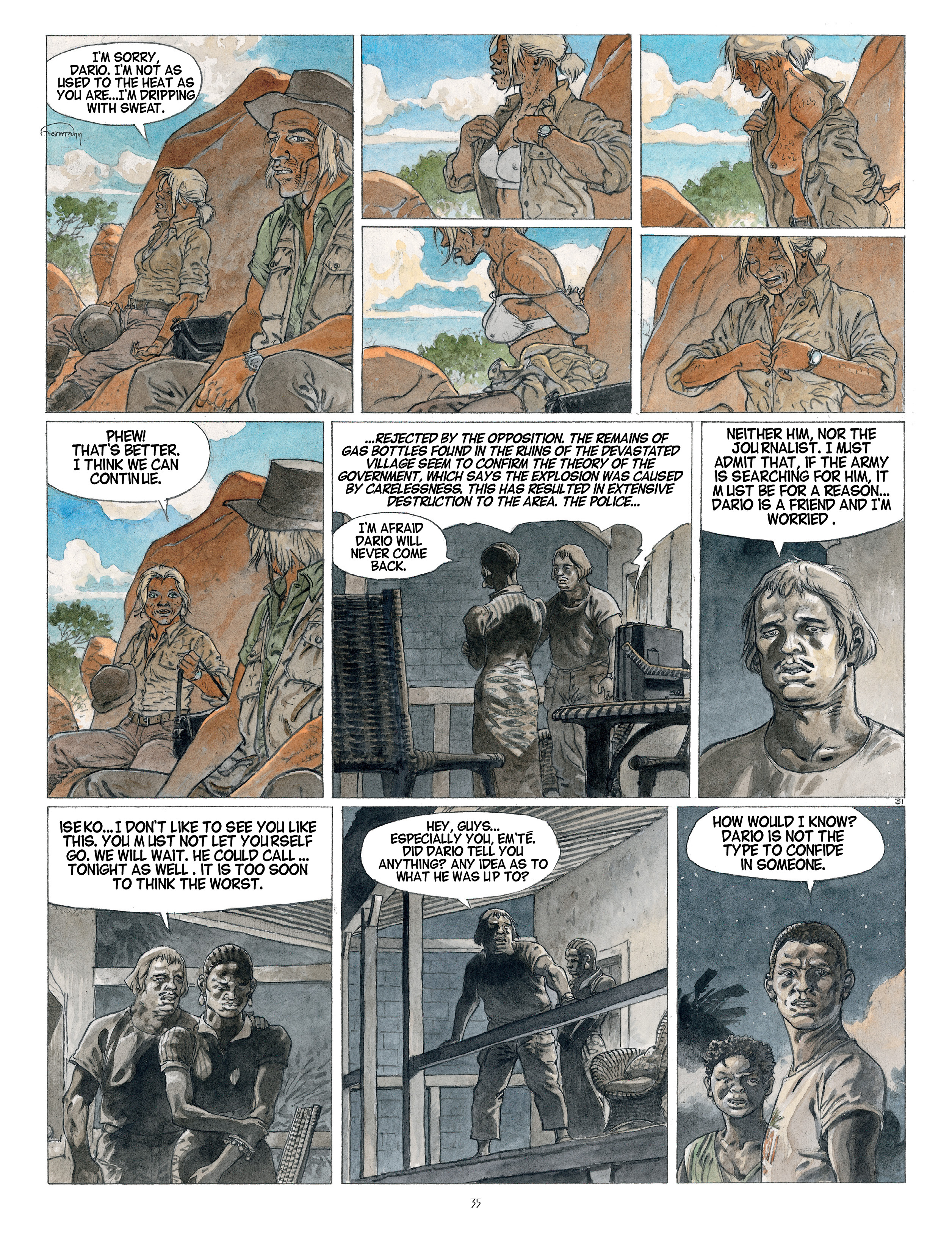 Read online Afrika comic -  Issue # TPB - 35