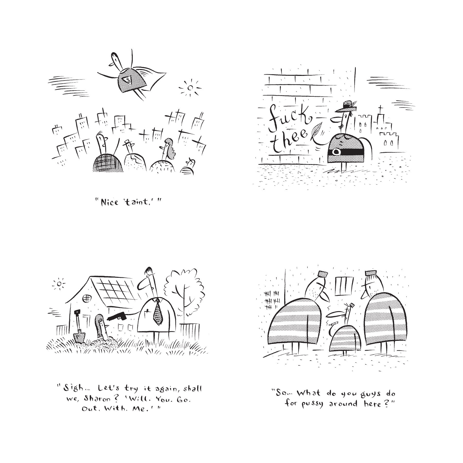 Read online Ho! The Morally Questionable Cartoons of Ivan Brunetti comic -  Issue # TPB - 103