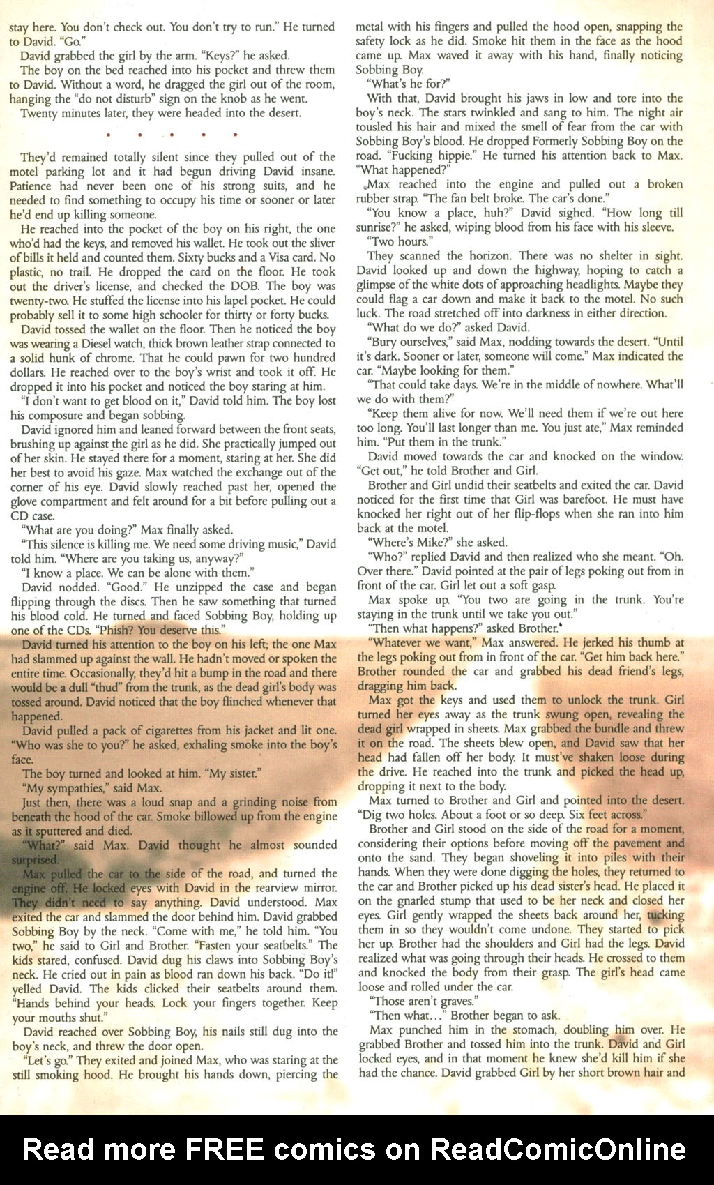 Read online Easy Way comic -  Issue #2 - 26