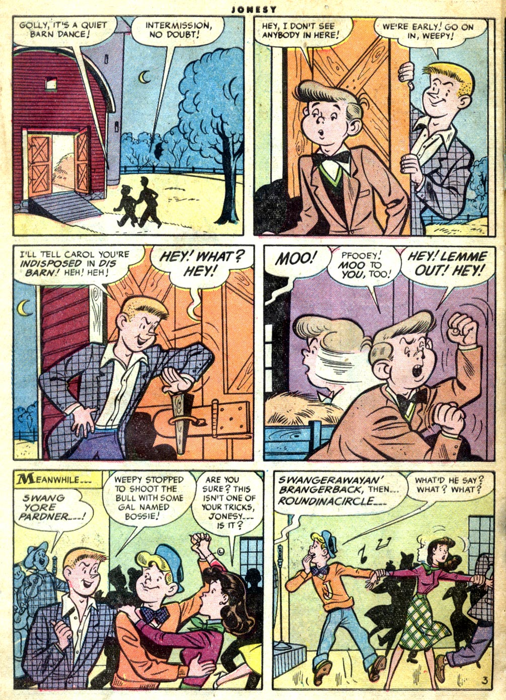 Read online Jonesy (1953) comic -  Issue #6 - 30