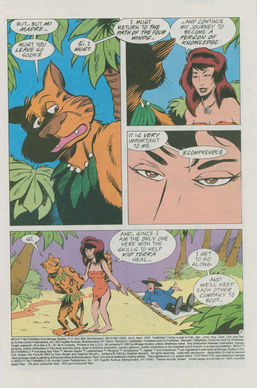 Read online Mighty Mutanimals (1992) comic -  Issue #8 - 3