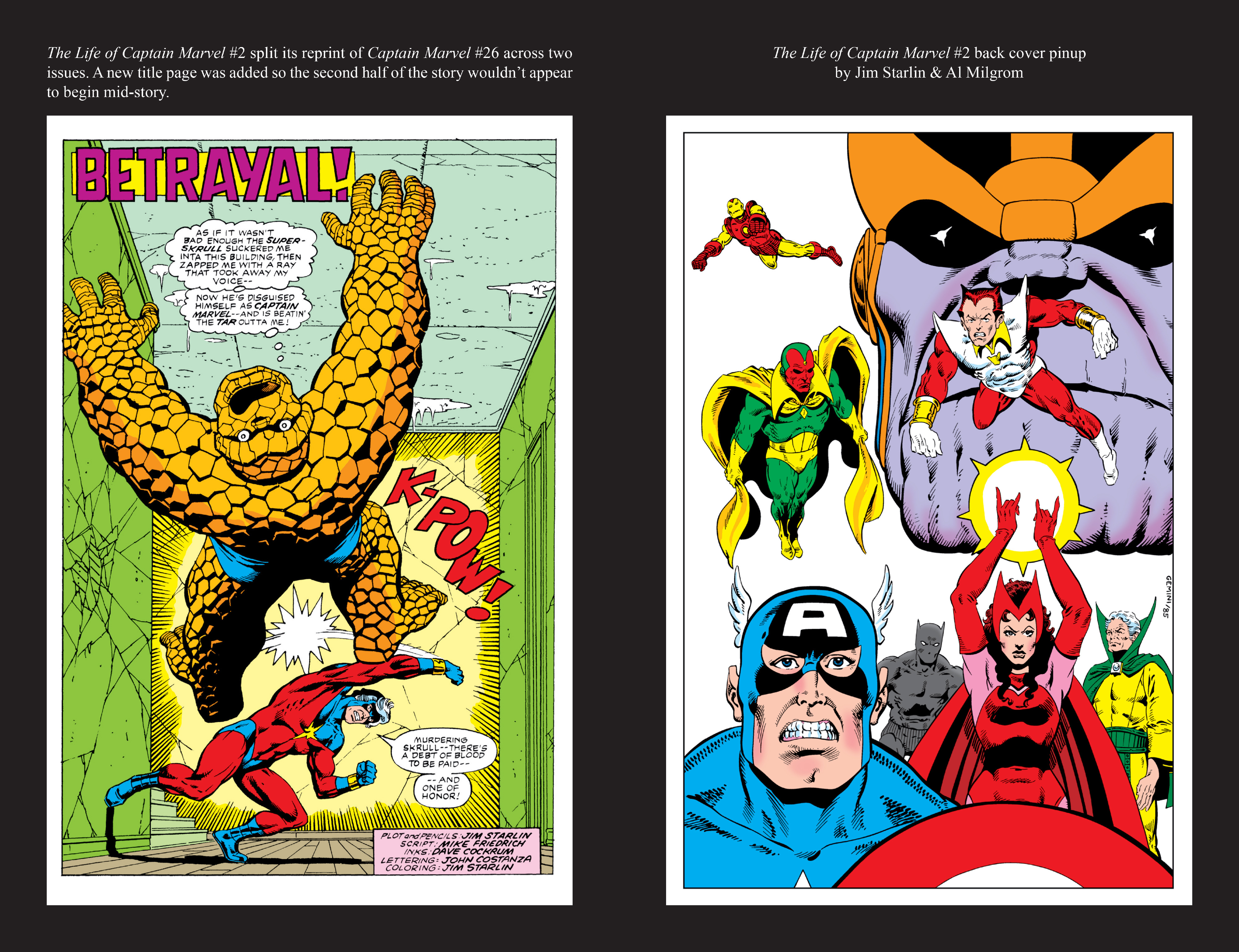 Read online Captain Marvel by Jim Starlin comic -  Issue # TPB (Part 2) - 144