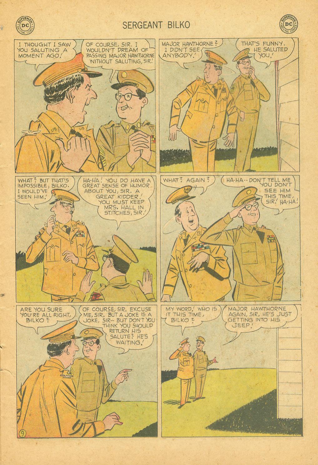 Read online Sergeant Bilko comic -  Issue #8 - 11