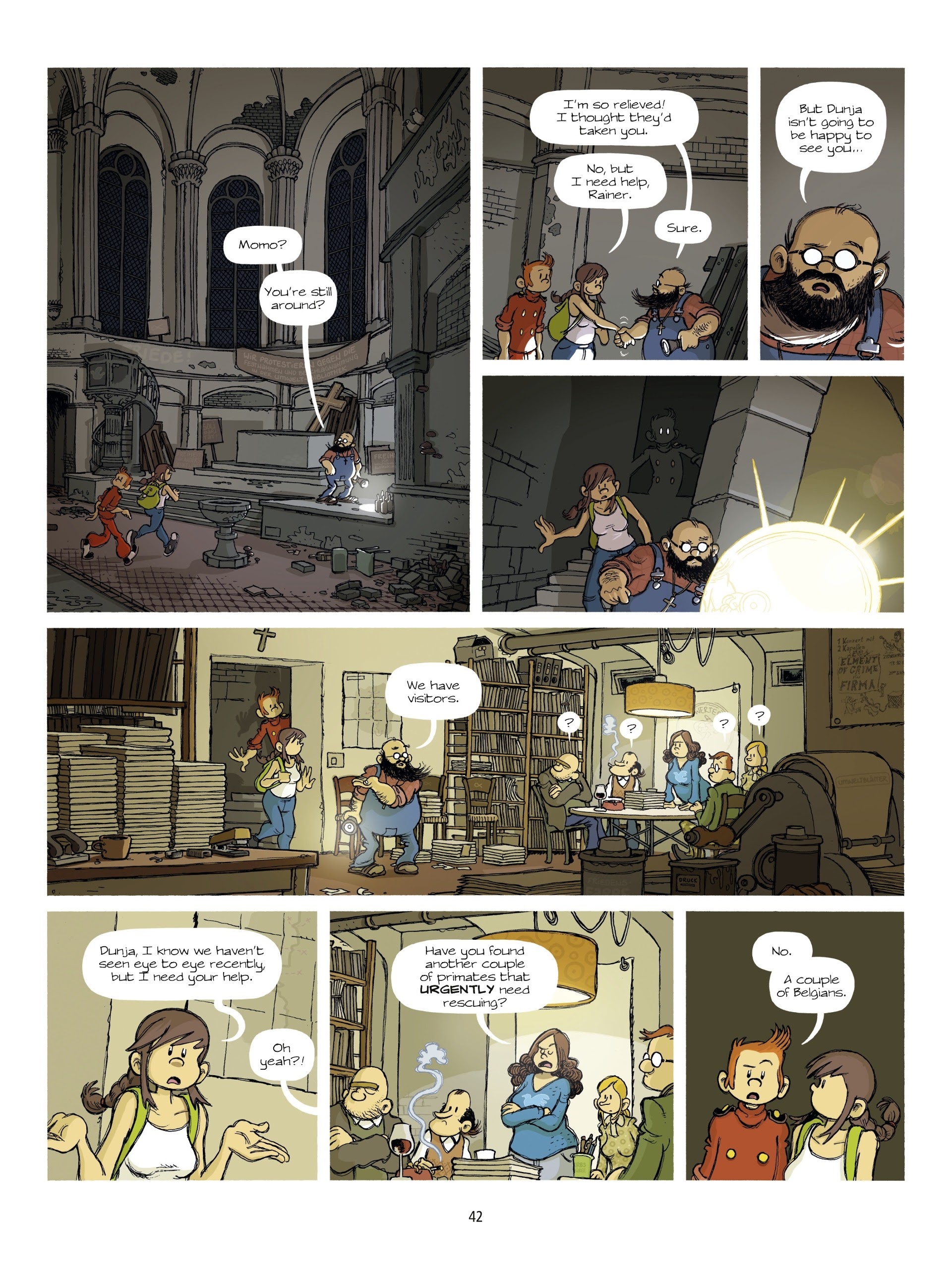 Read online Spirou In Berlin comic -  Issue # Full - 42