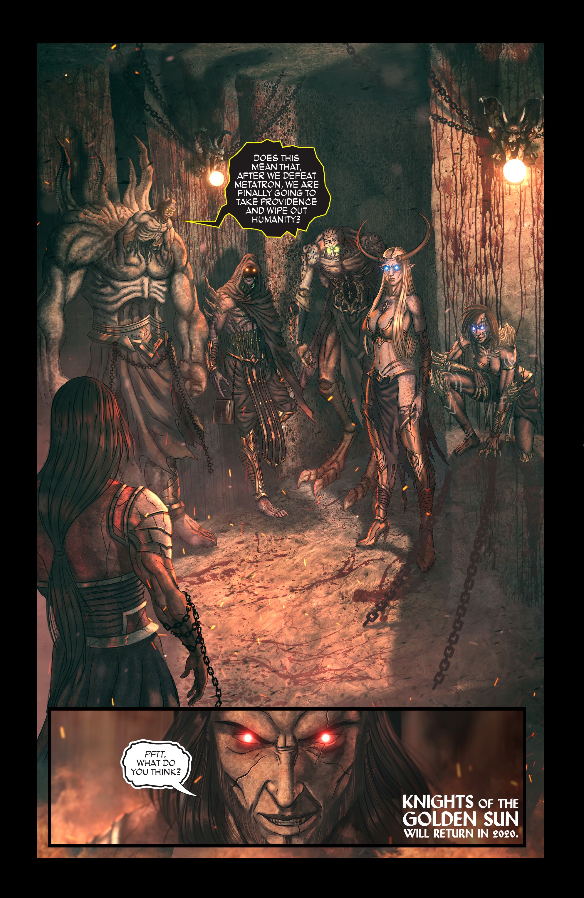 Read online Knights of the Golden Sun comic -  Issue #7 - 27