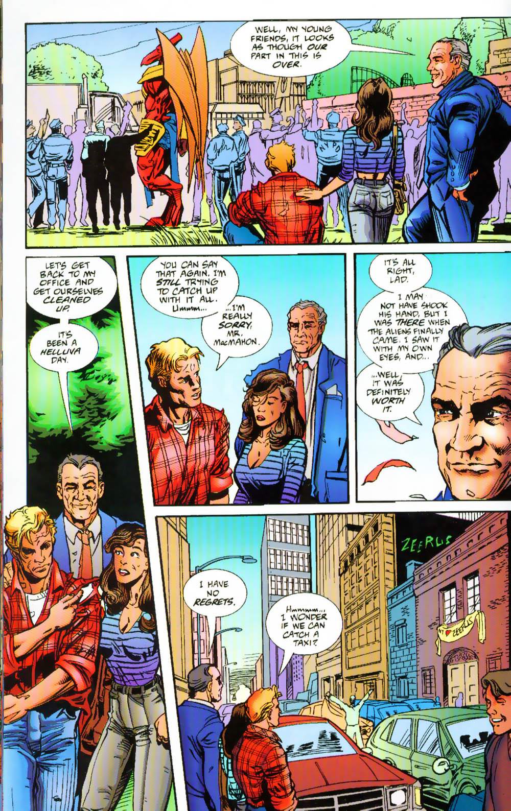 Read online Leonard Nimoy's Primortals (1995) comic -  Issue #8 - 14