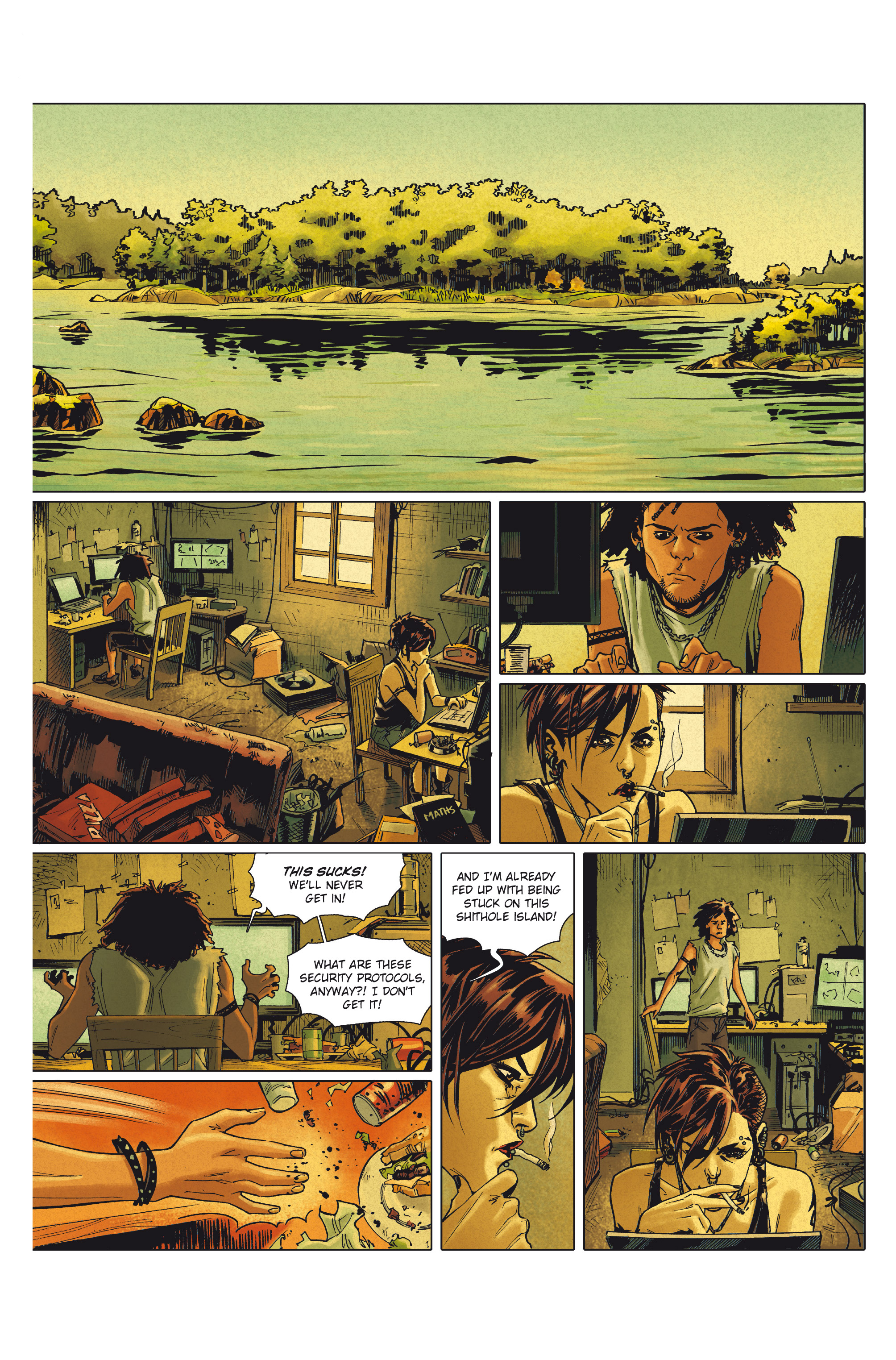 Read online Millennium: The Girl Who Danced With Death comic -  Issue #1 - 16