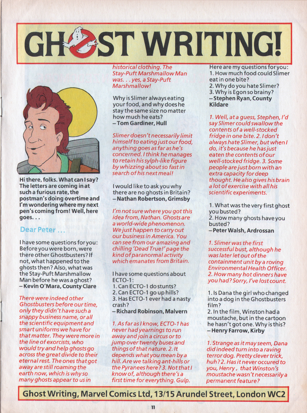 Read online The Real Ghostbusters comic -  Issue #39 - 11