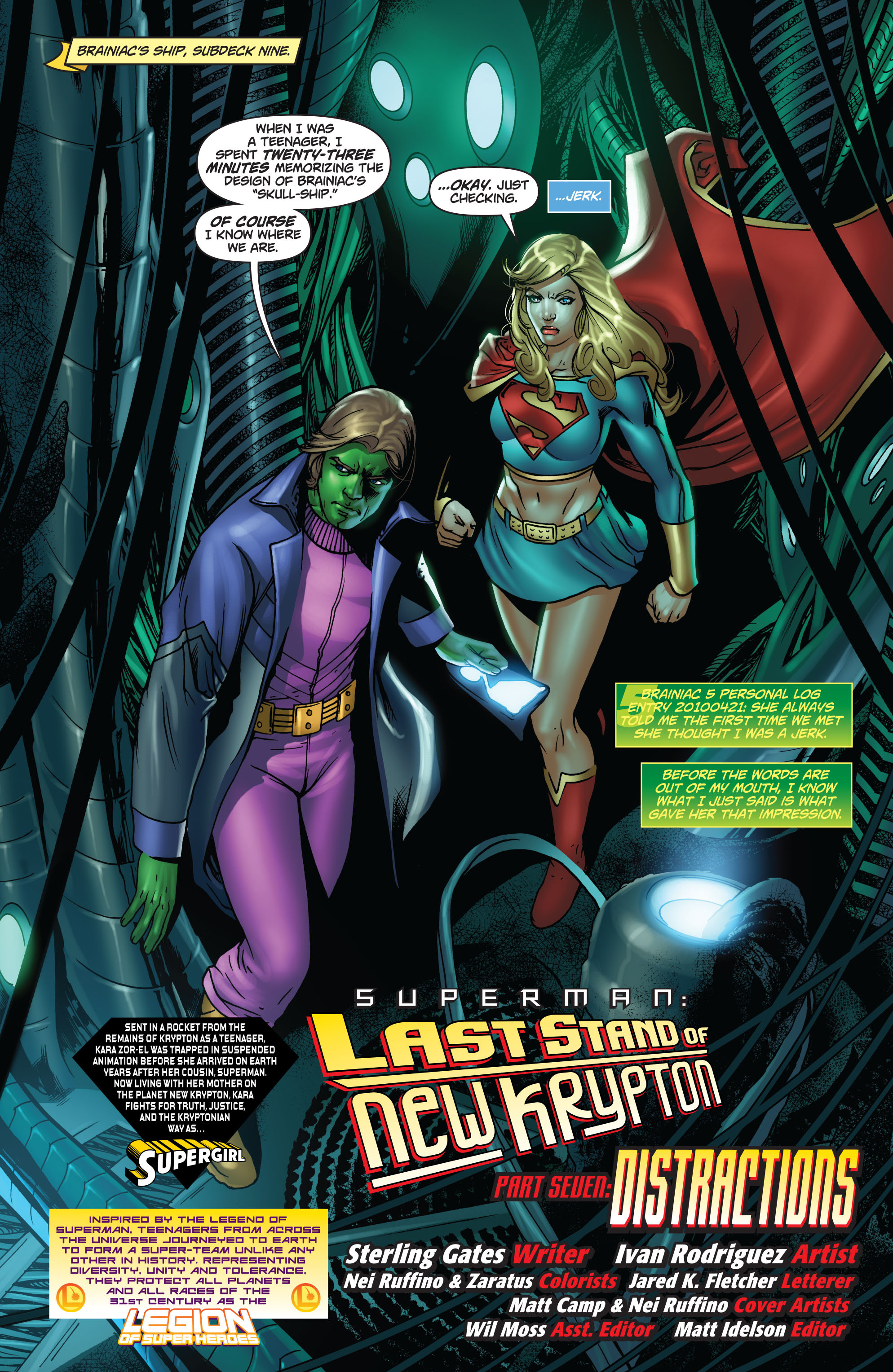 Read online Supergirl (2005) comic -  Issue #52 - 5