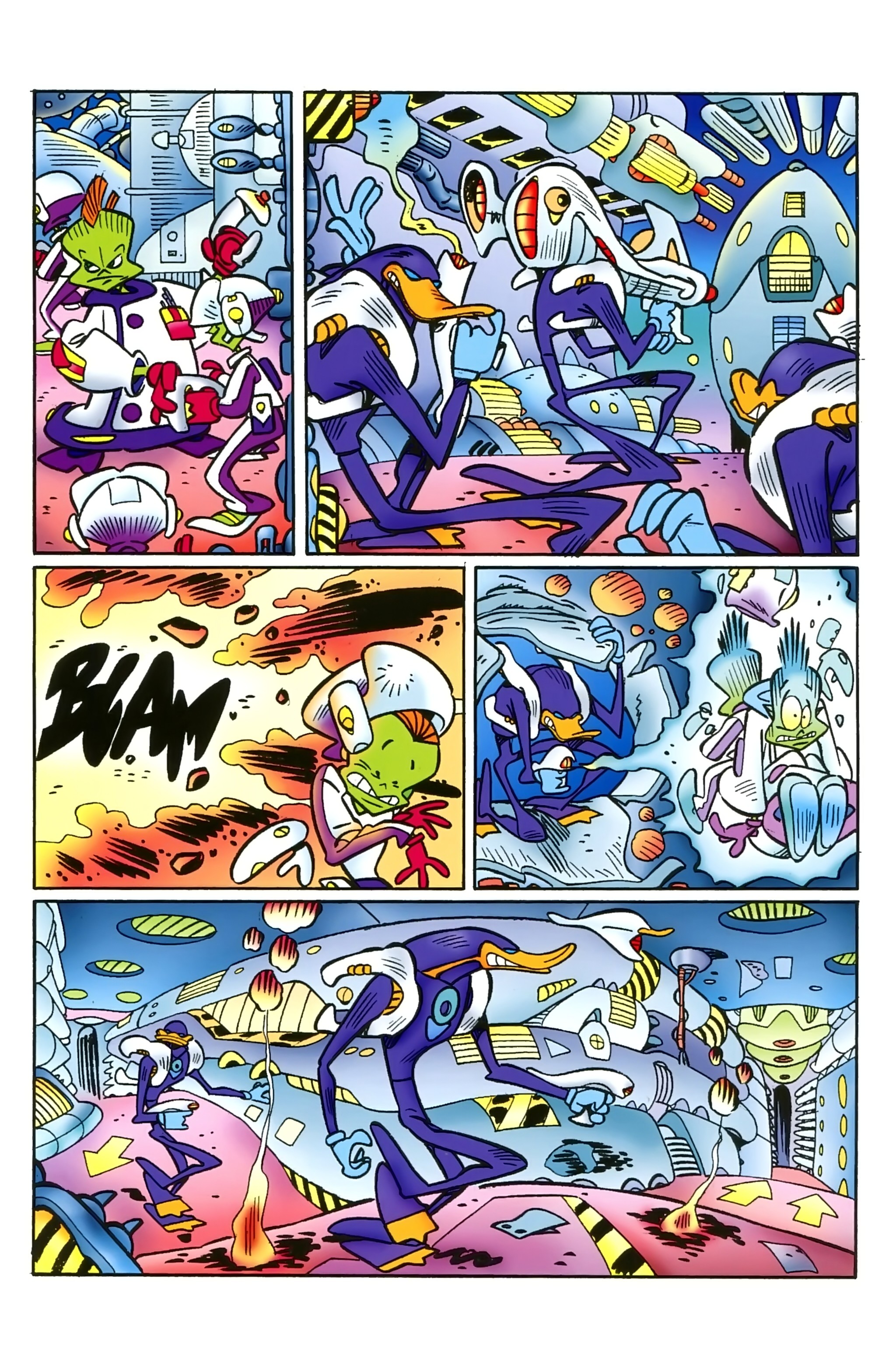 Read online Duck Avenger comic -  Issue #0 - 5