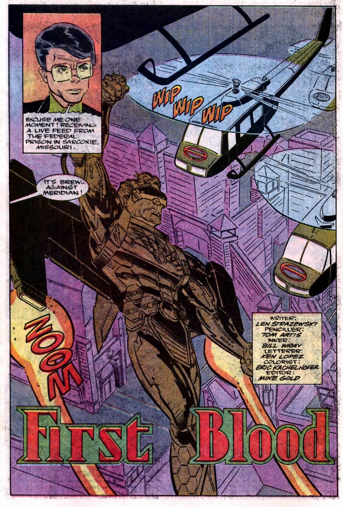 Read online The Web (1991) comic -  Issue #3 - 5