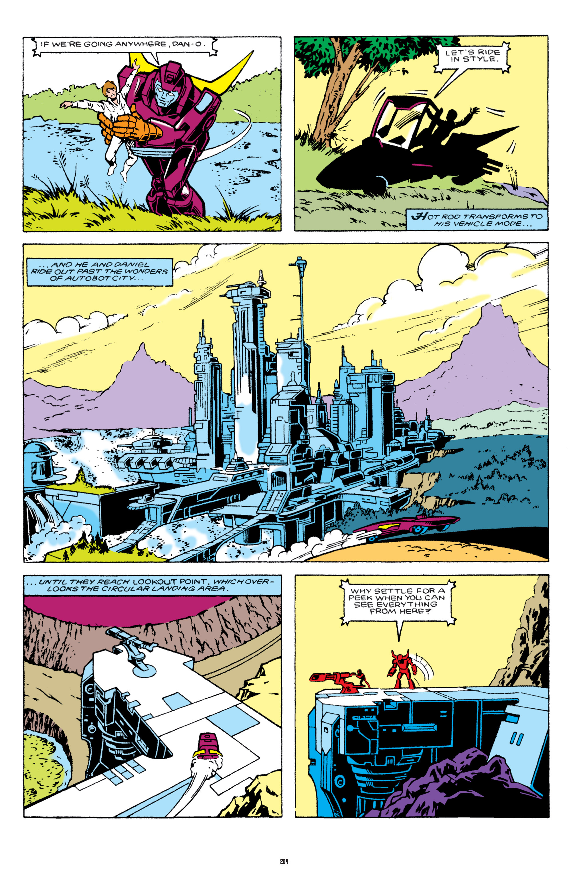 Read online The Transformers Classics comic -  Issue # TPB 7 - 203