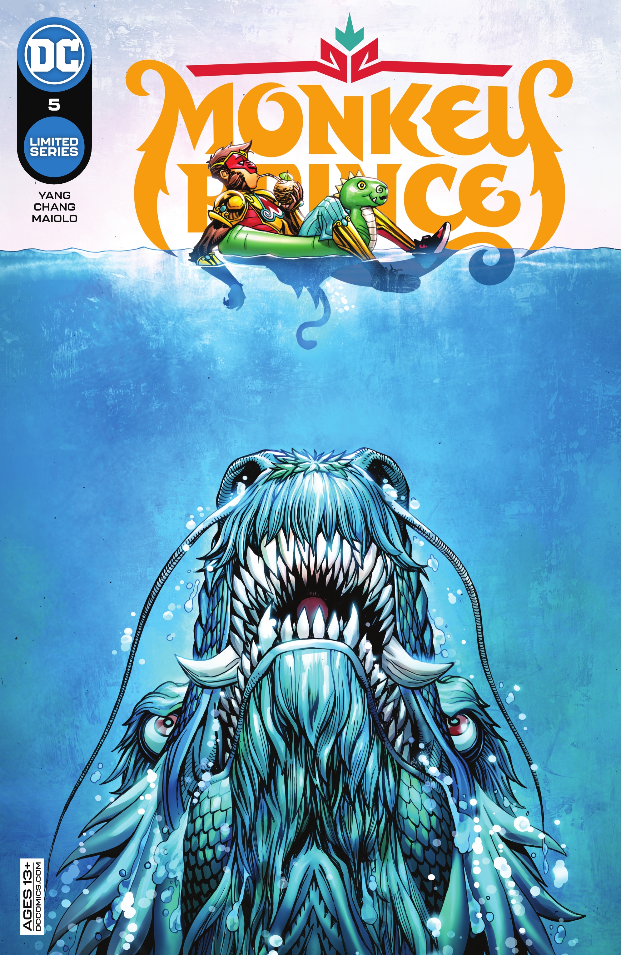 Read online Monkey Prince comic -  Issue #5 - 1