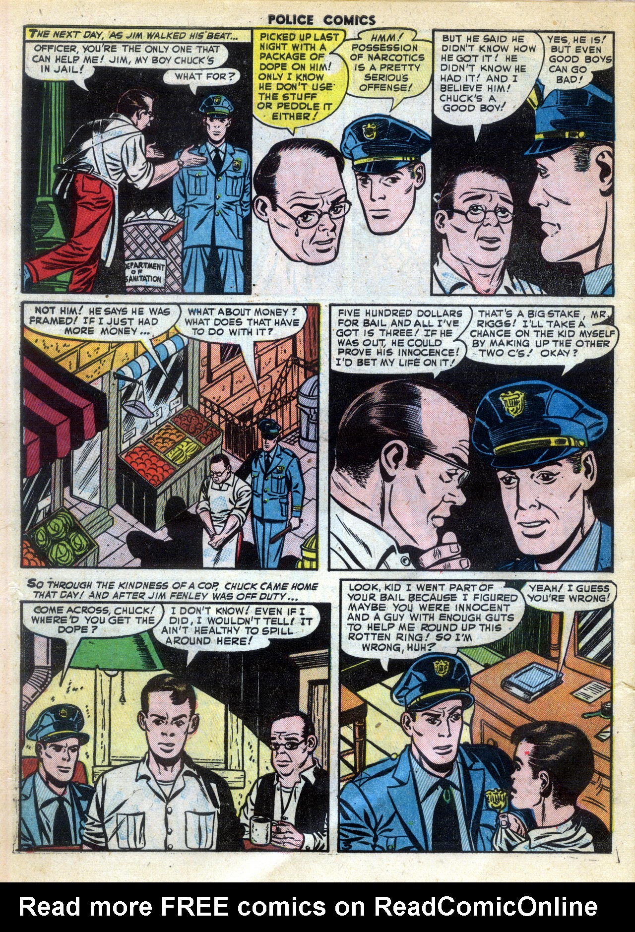Read online Police Comics comic -  Issue #112 - 30