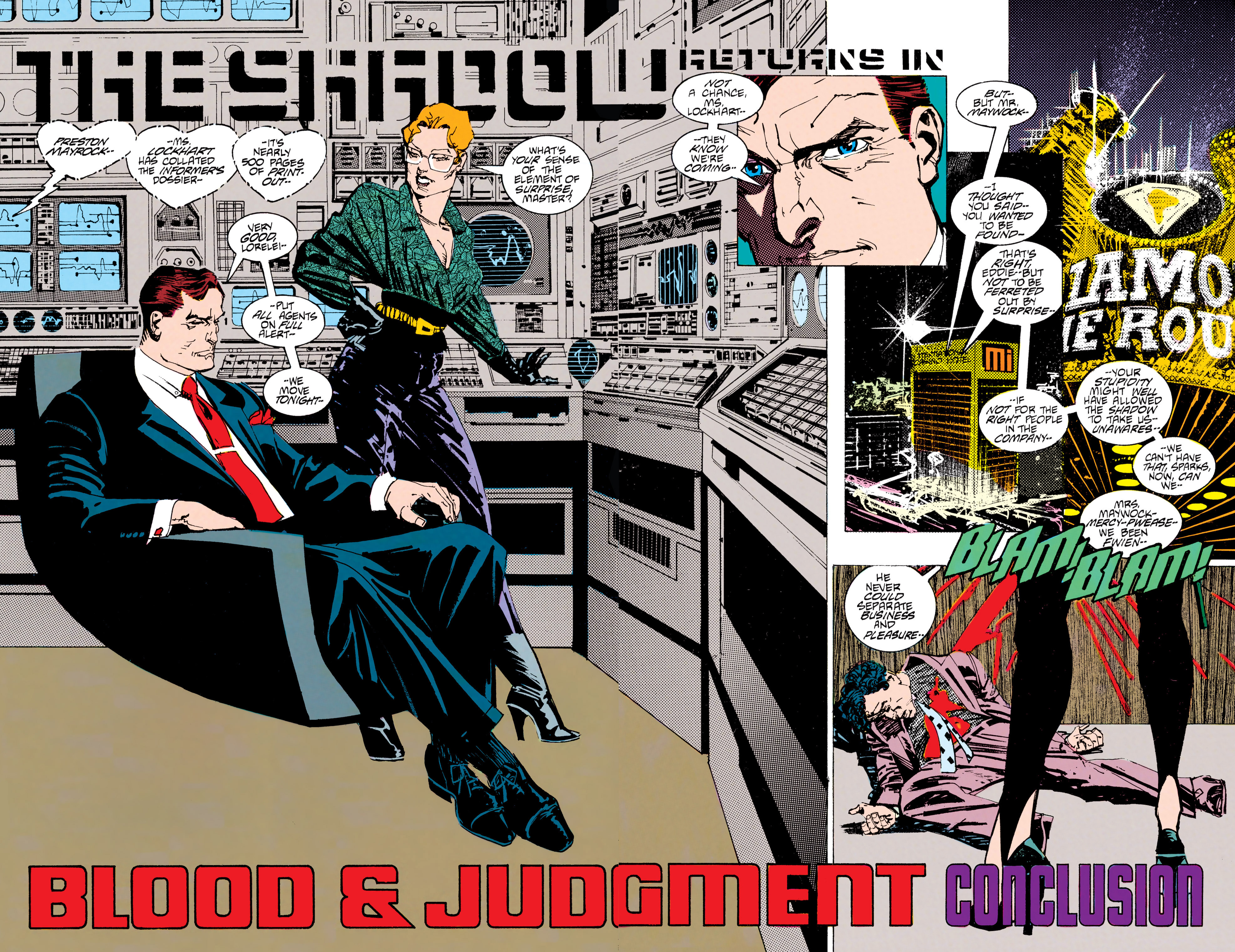 Read online The Shadow: Blood & Judgment comic -  Issue # Full - 99