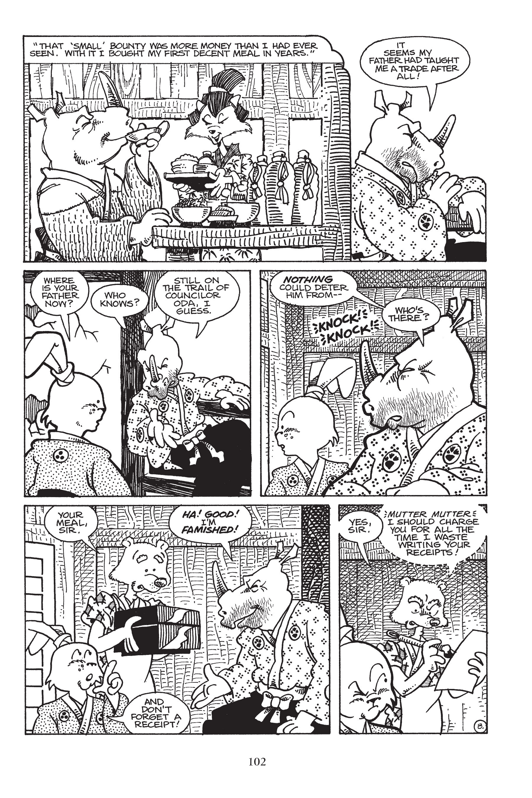 Read online Usagi Yojimbo (1987) comic -  Issue # _TPB 7 - 95