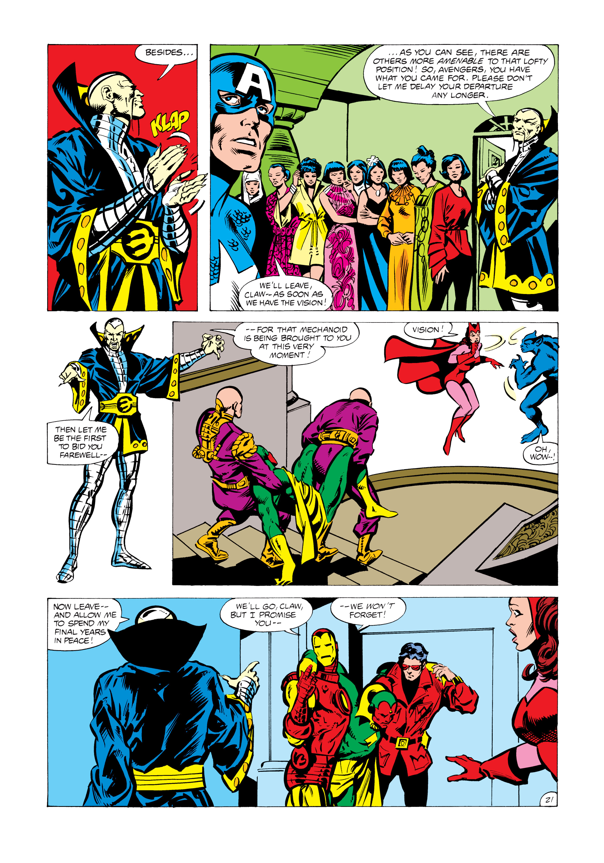Read online Marvel Masterworks: The Avengers comic -  Issue # TPB 20 (Part 1) - 54