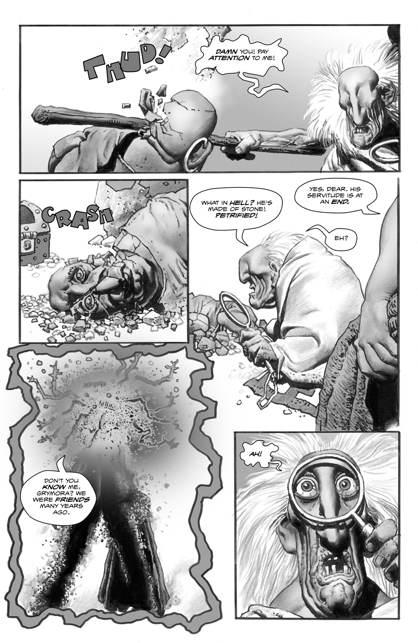 Read online Shadows on the Grave comic -  Issue #8 - 33