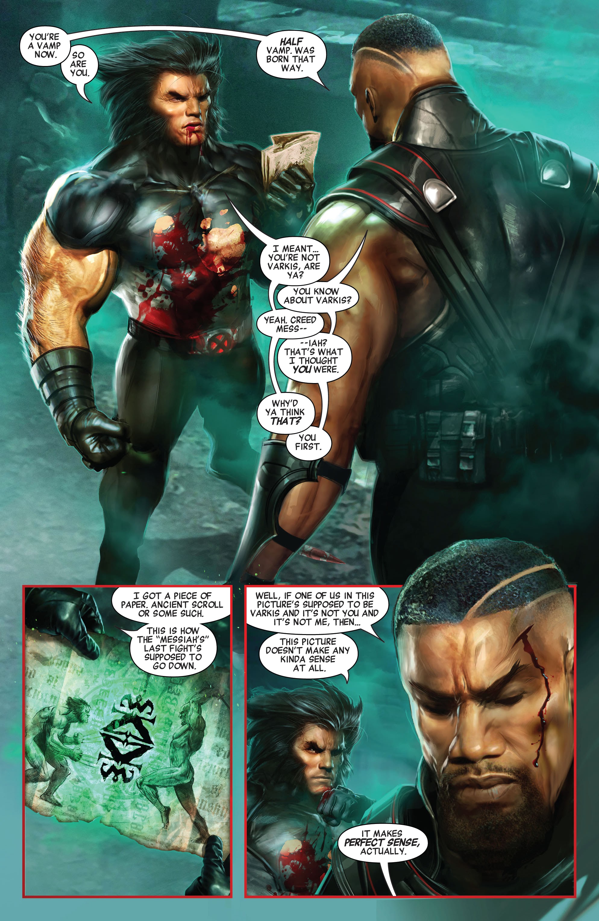Read online Blade by Marc Guggenheim: The Complete Collection comic -  Issue # TPB (Part 3) - 109
