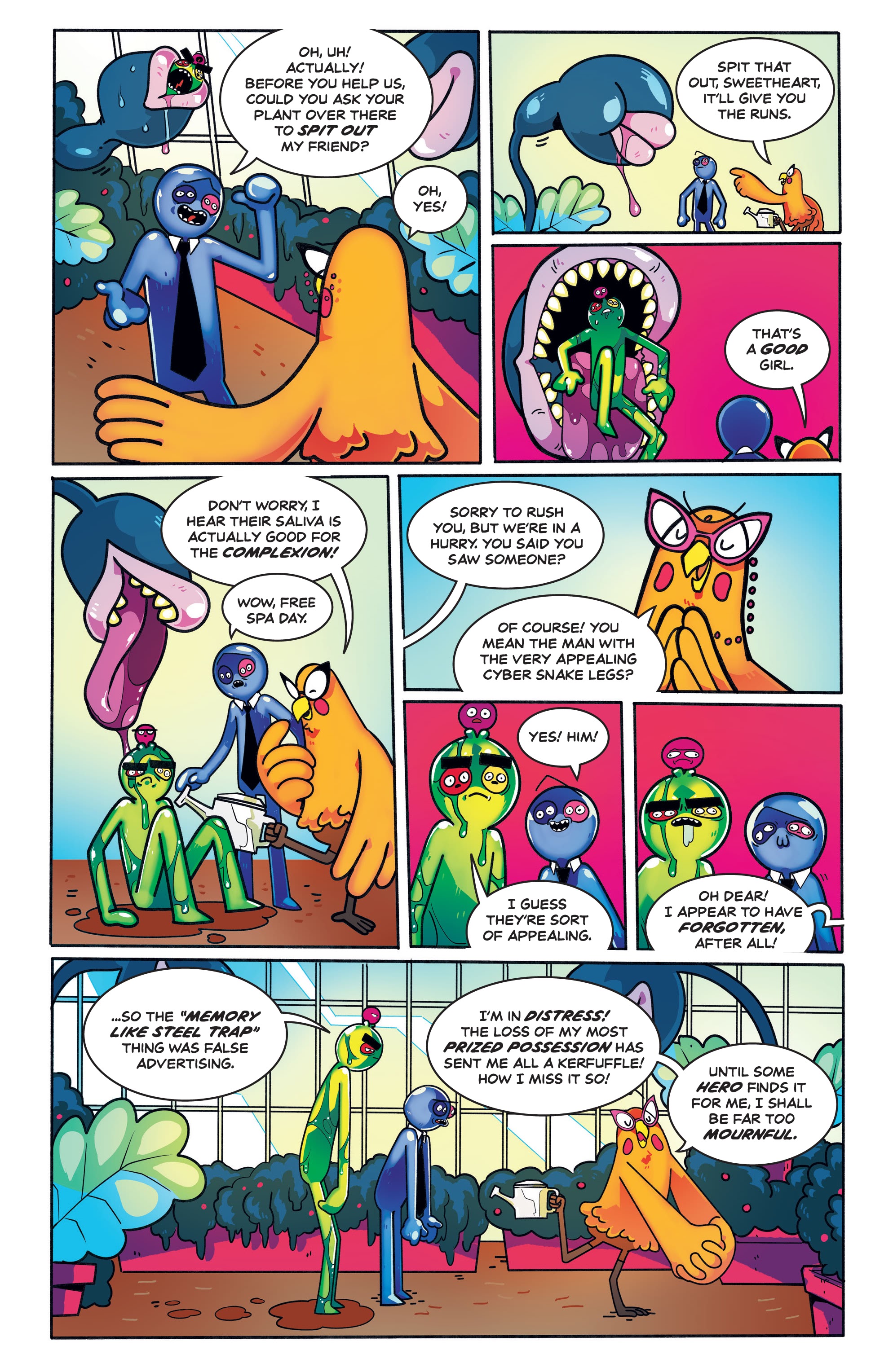 Read online Trover Saves The Universe comic -  Issue #3 - 7