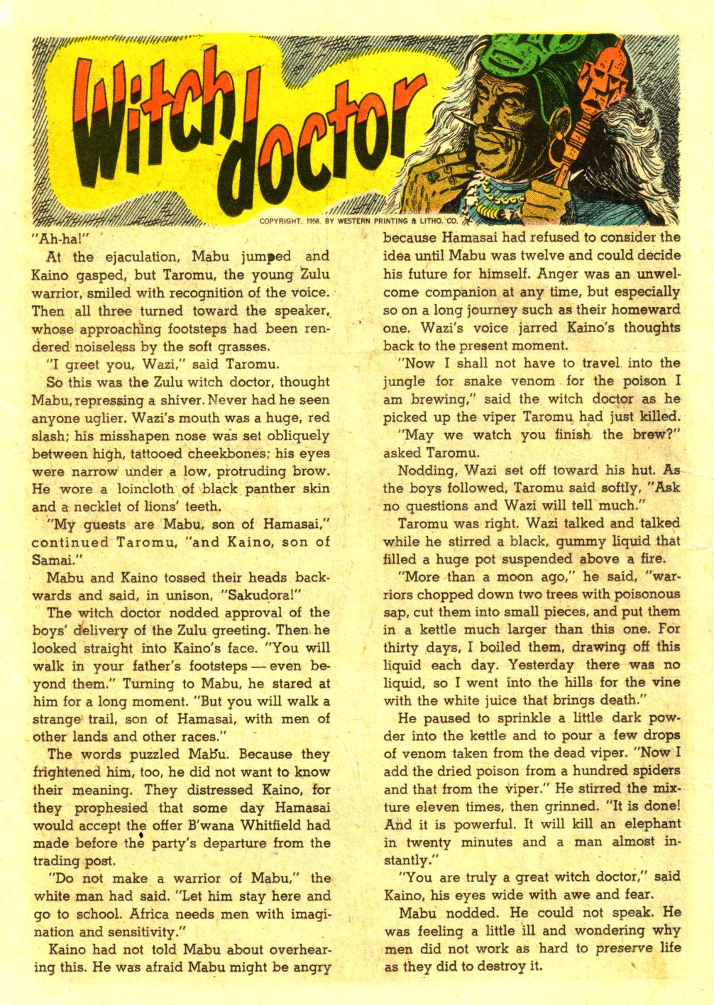 Read online Tarzan (1948) comic -  Issue #105 - 18