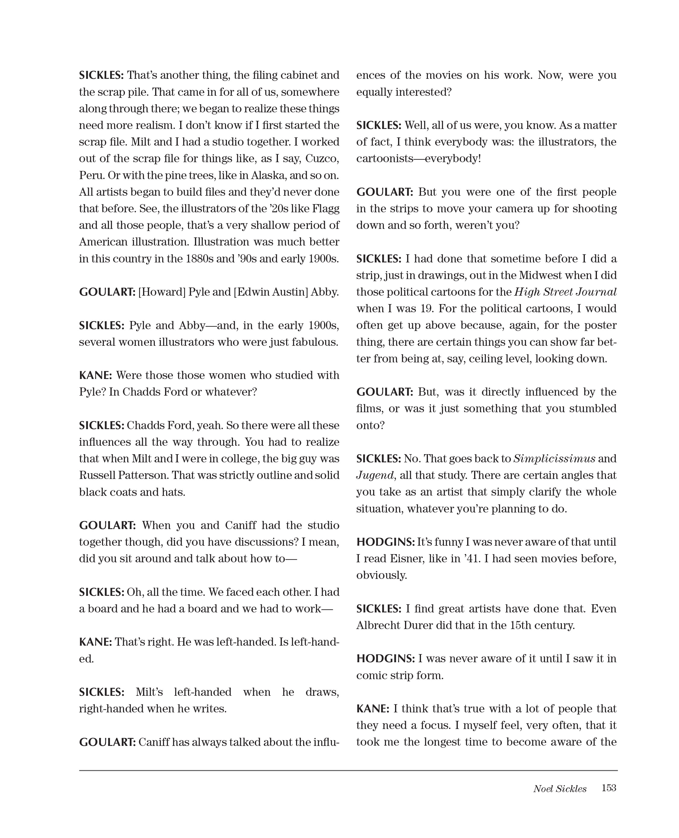 Read online Sparring With Gil Kane: Colloquies On Comic Art and Aesthetics comic -  Issue # TPB (Part 2) - 53