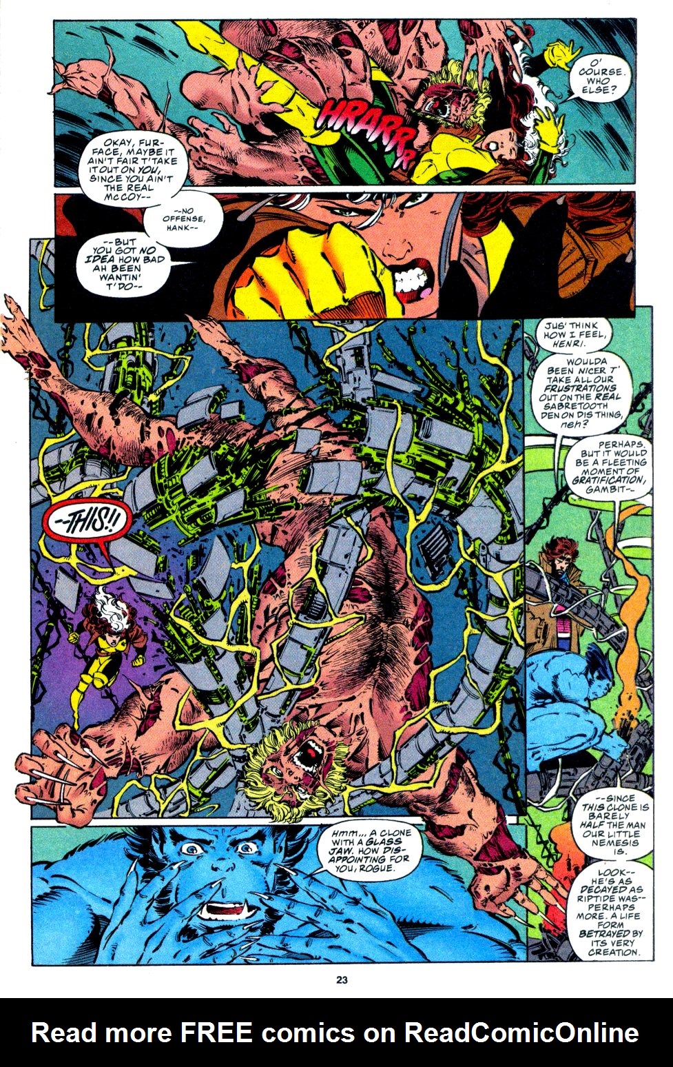 Read online X-Men (1991) comic -  Issue #34 - 18