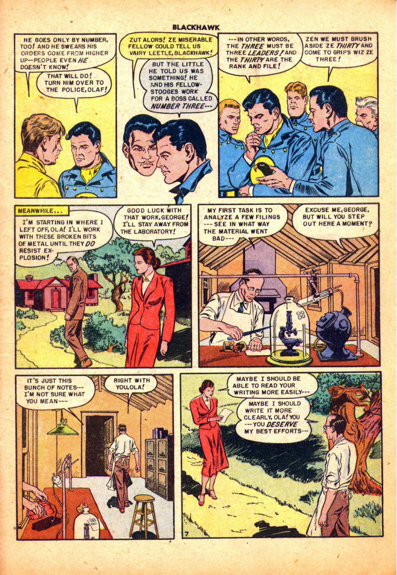 Read online Blackhawk (1957) comic -  Issue #30 - 9