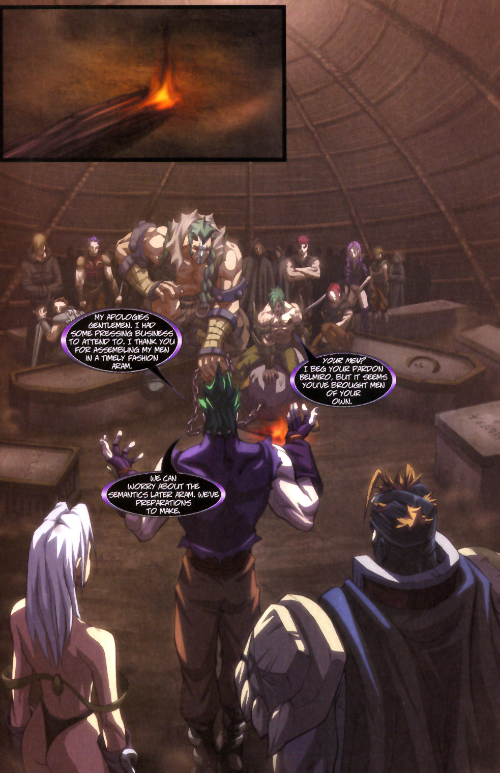 Read online Banished Knights comic -  Issue #2 - 22