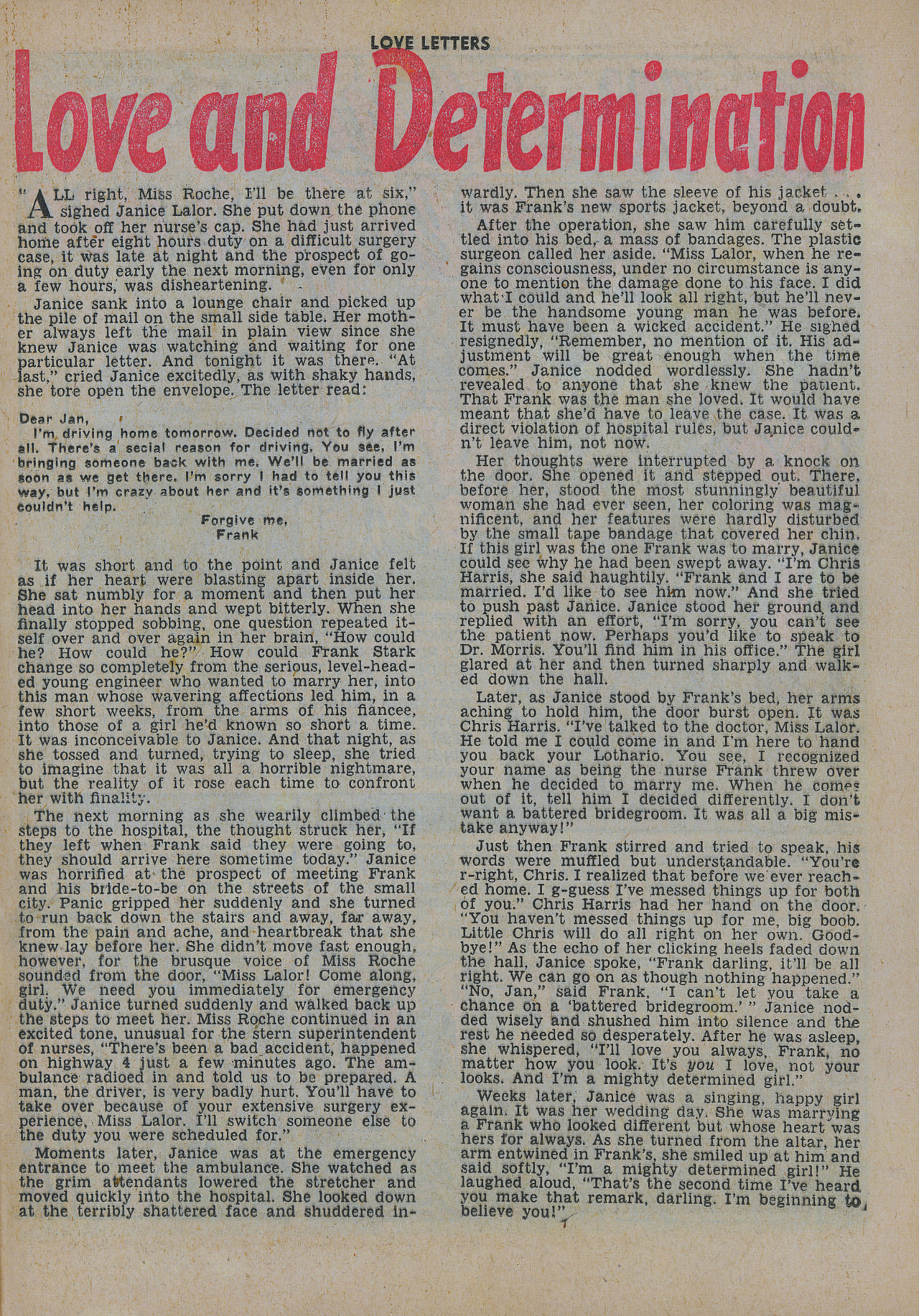 Read online Love Letters comic -  Issue #25 - 25