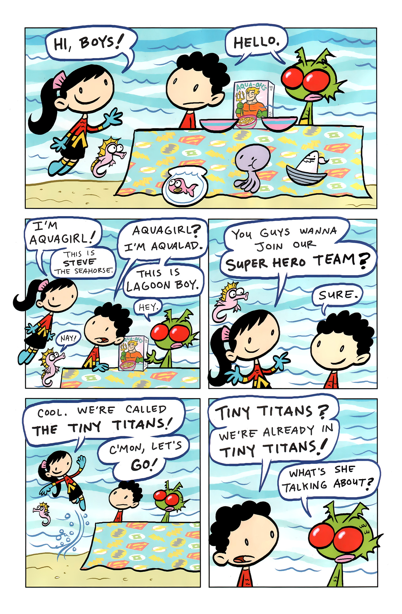 Read online Tiny Titans comic -  Issue #38 - 6