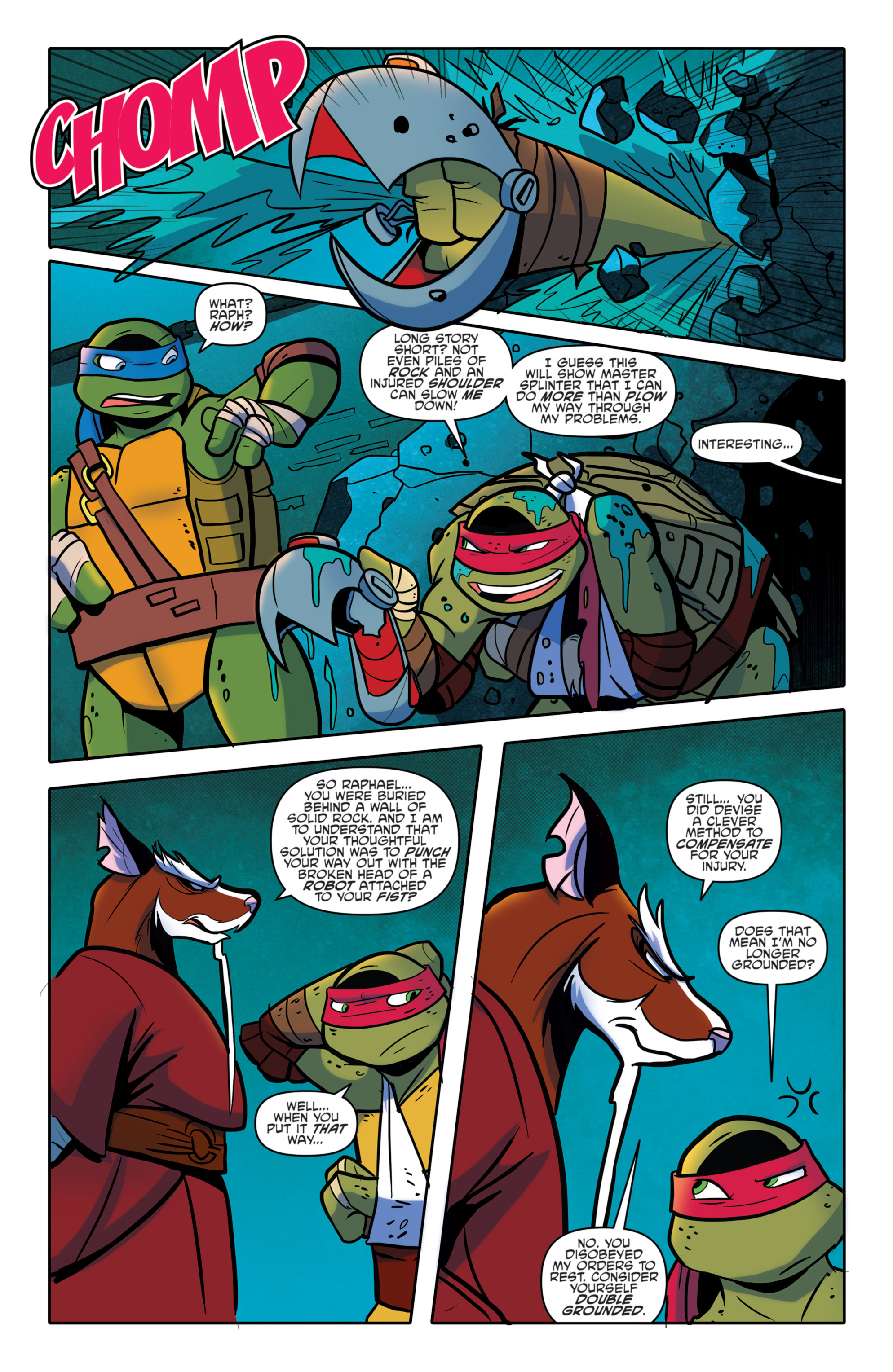 Read online Teenage Mutant Ninja Turtles New Animated Adventures comic -  Issue #13 - 19