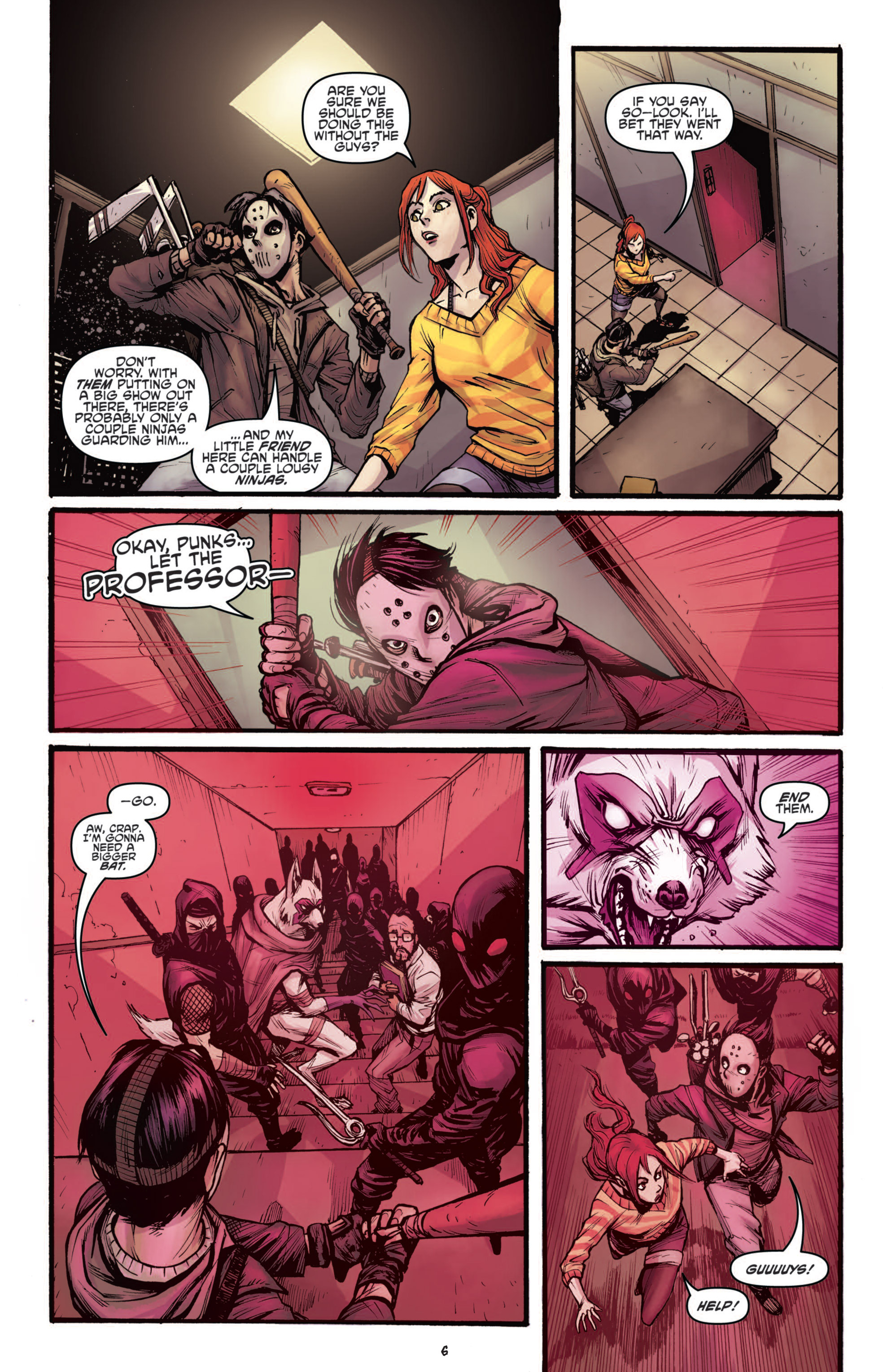 Read online Teenage Mutant Ninja Turtles: The Secret History of the Foot Clan comic -  Issue #3 - 8
