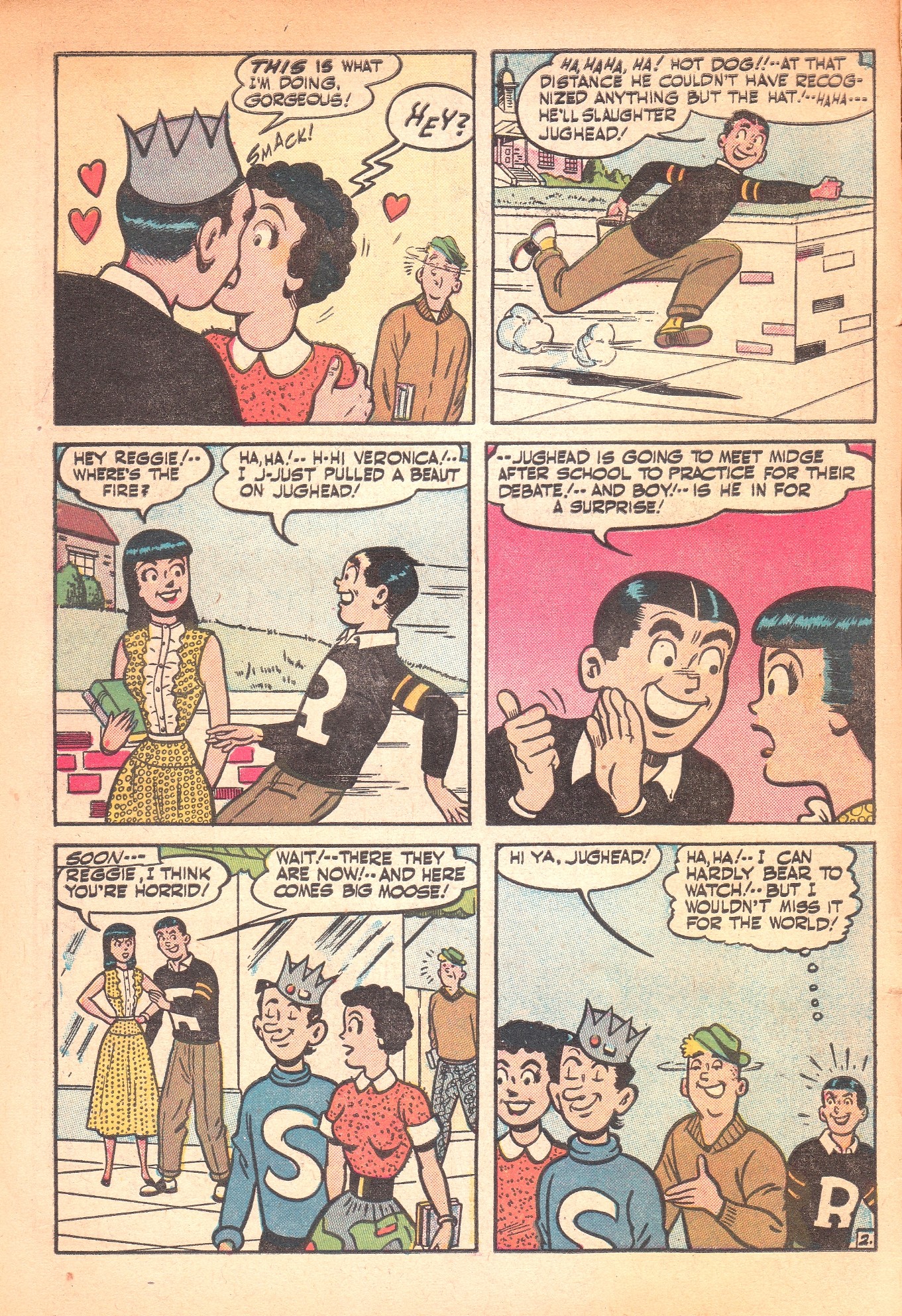 Read online Archie's Rival Reggie comic -  Issue #12 - 4