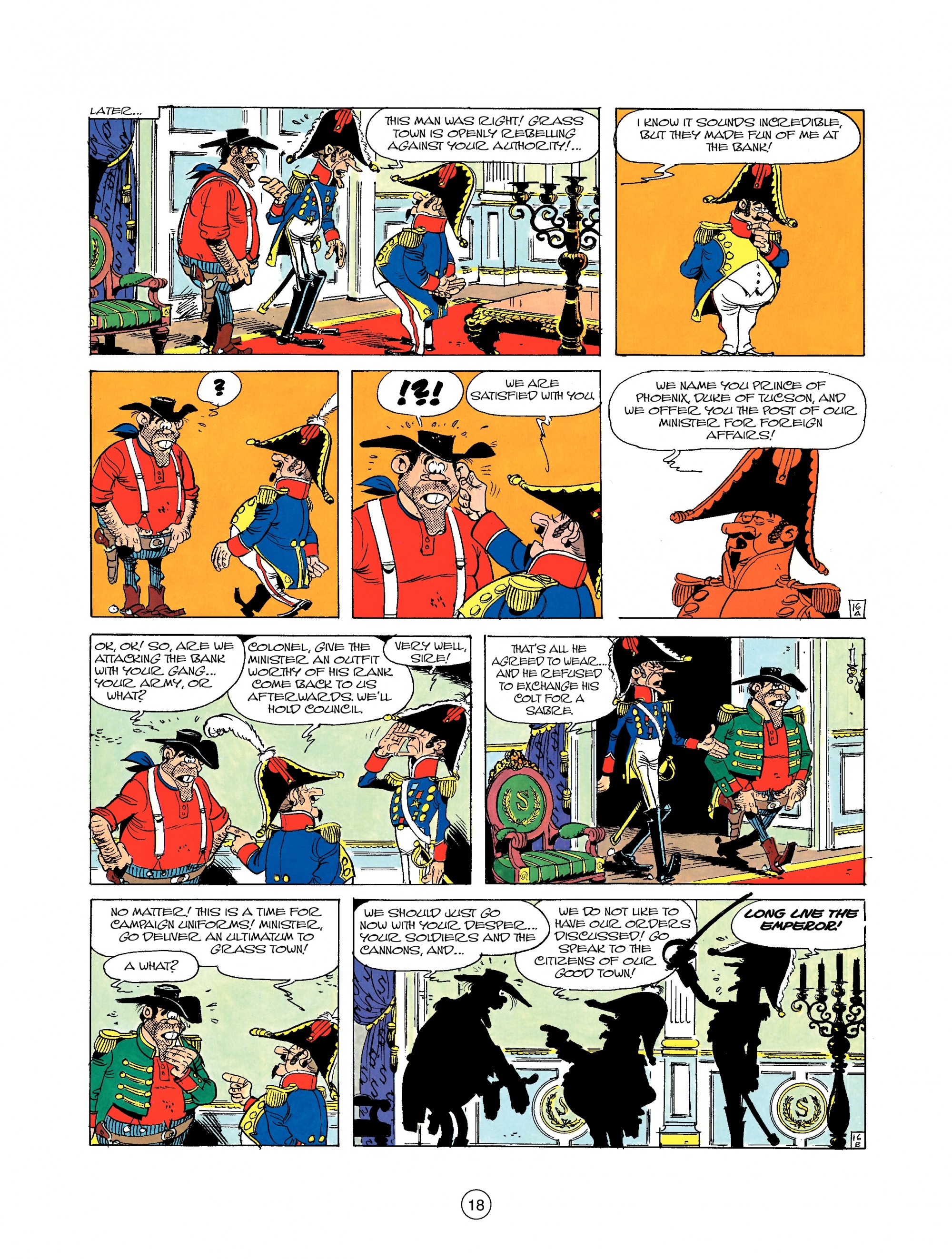 Read online A Lucky Luke Adventure comic -  Issue #22 - 18