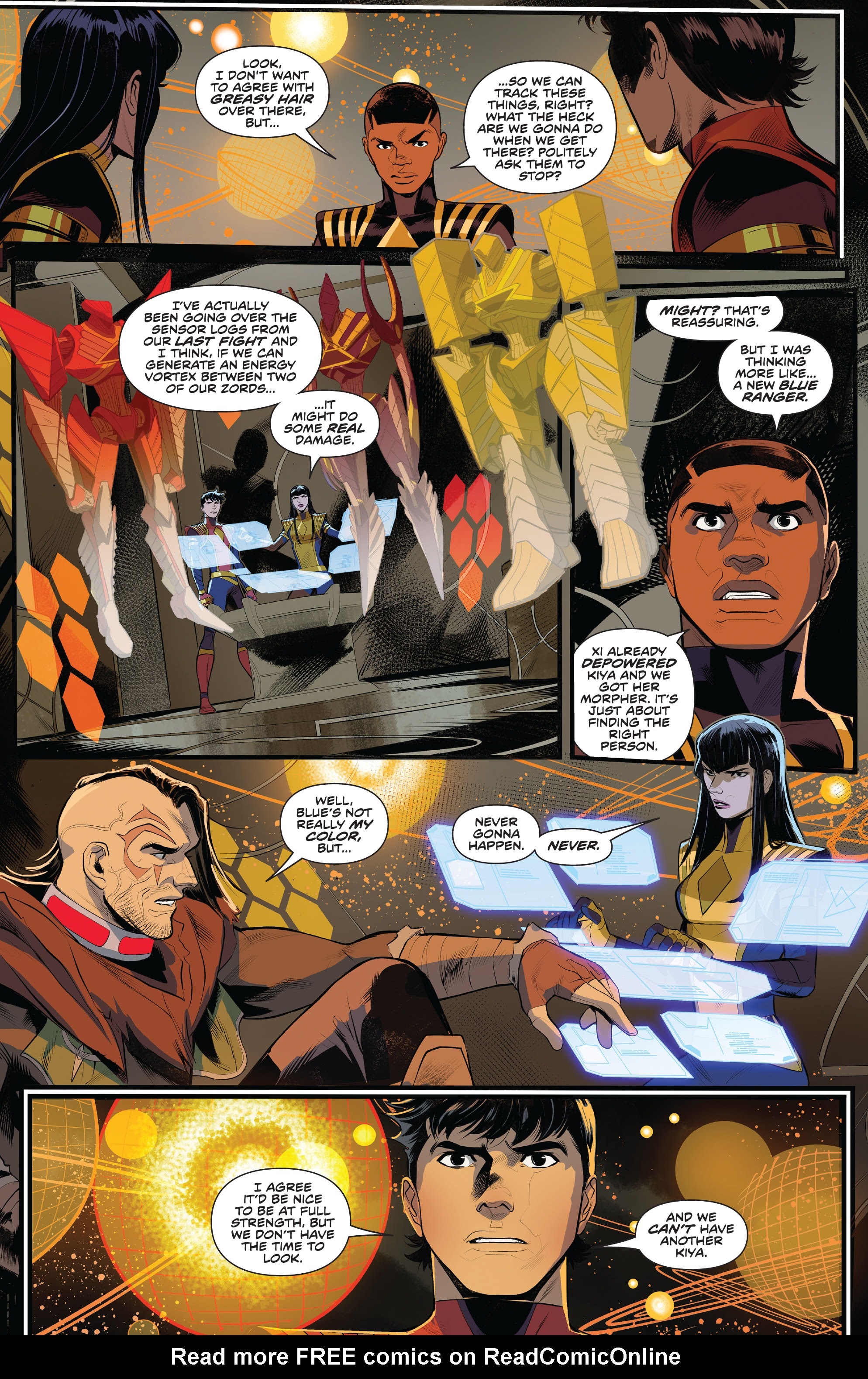 Read online Power Rangers comic -  Issue #7 - 10