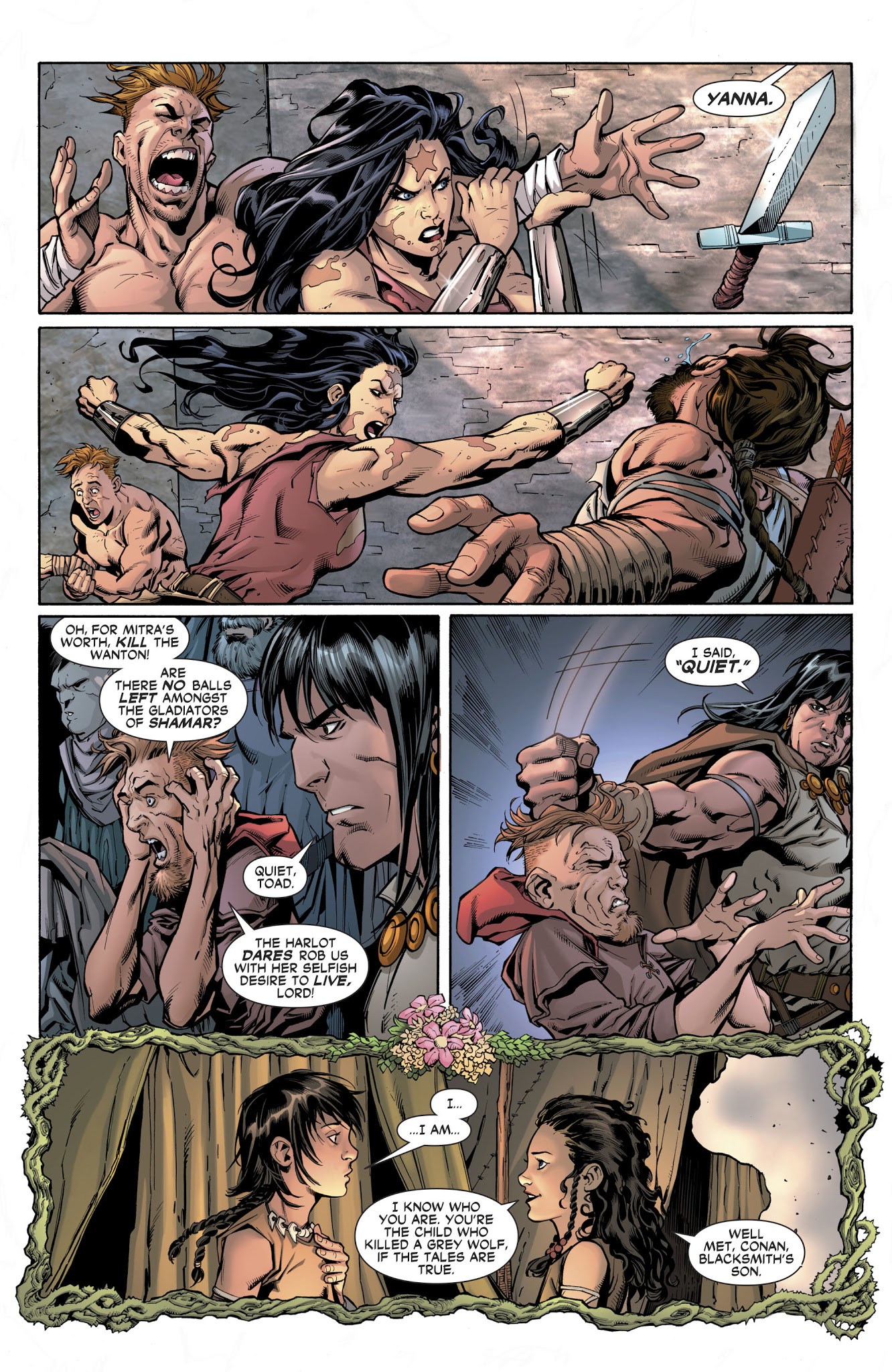 Read online Wonder Woman/Conan comic -  Issue #1 - 15