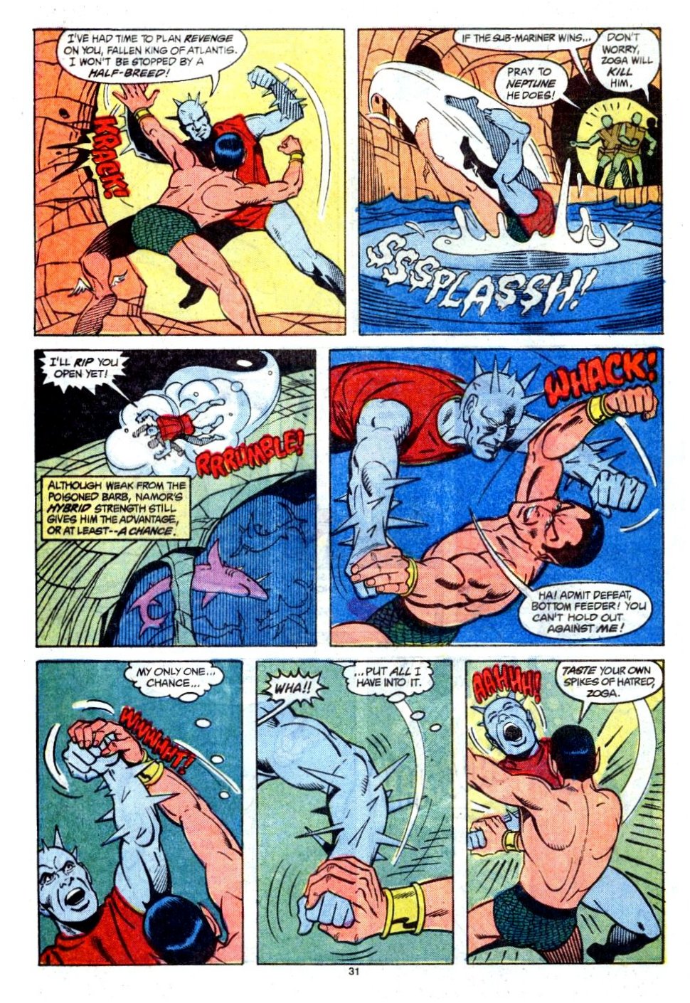 Read online Marvel Comics Presents (1988) comic -  Issue #7 - 34