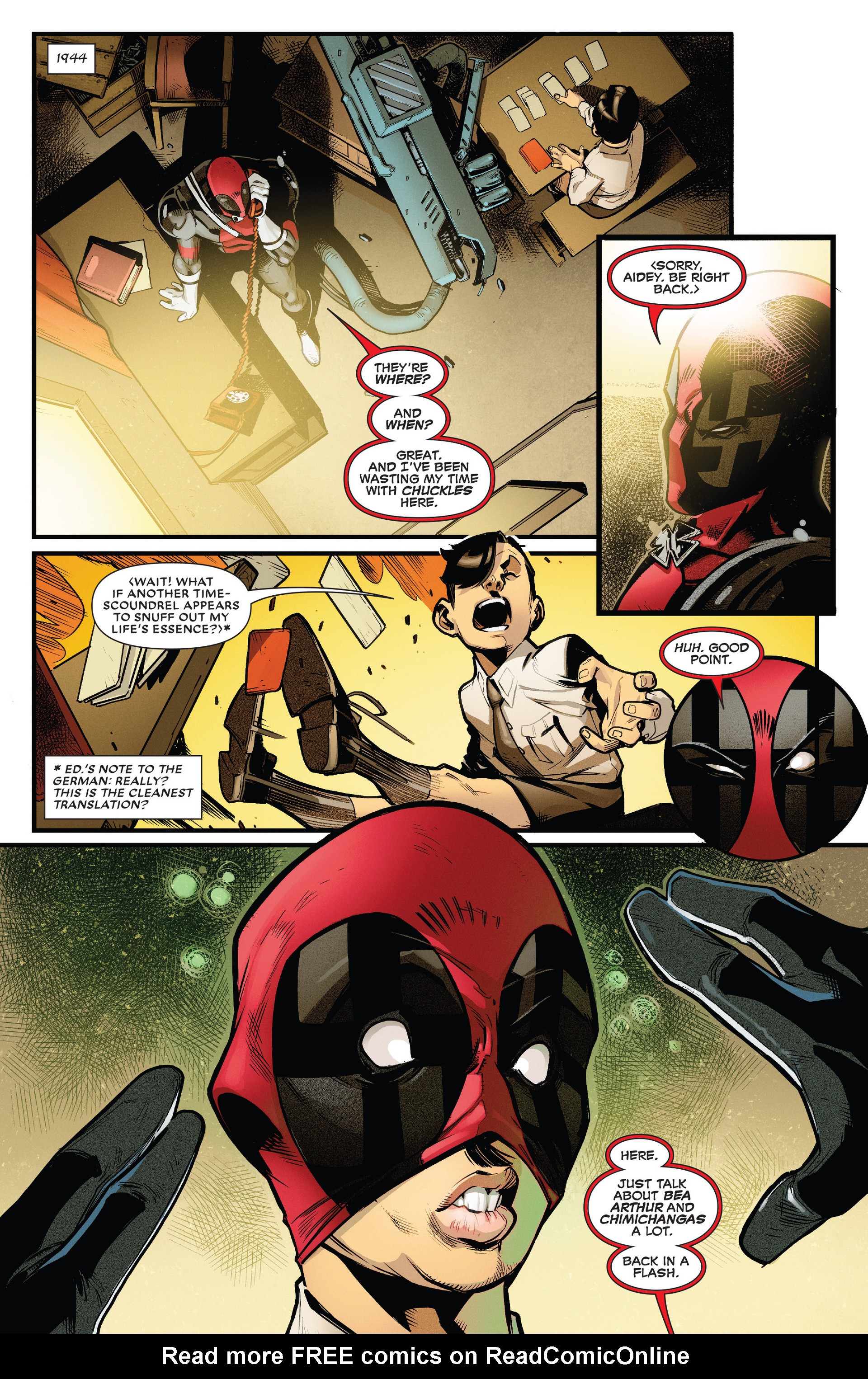 Read online Deadpool vs. X-Force comic -  Issue #4 - 12