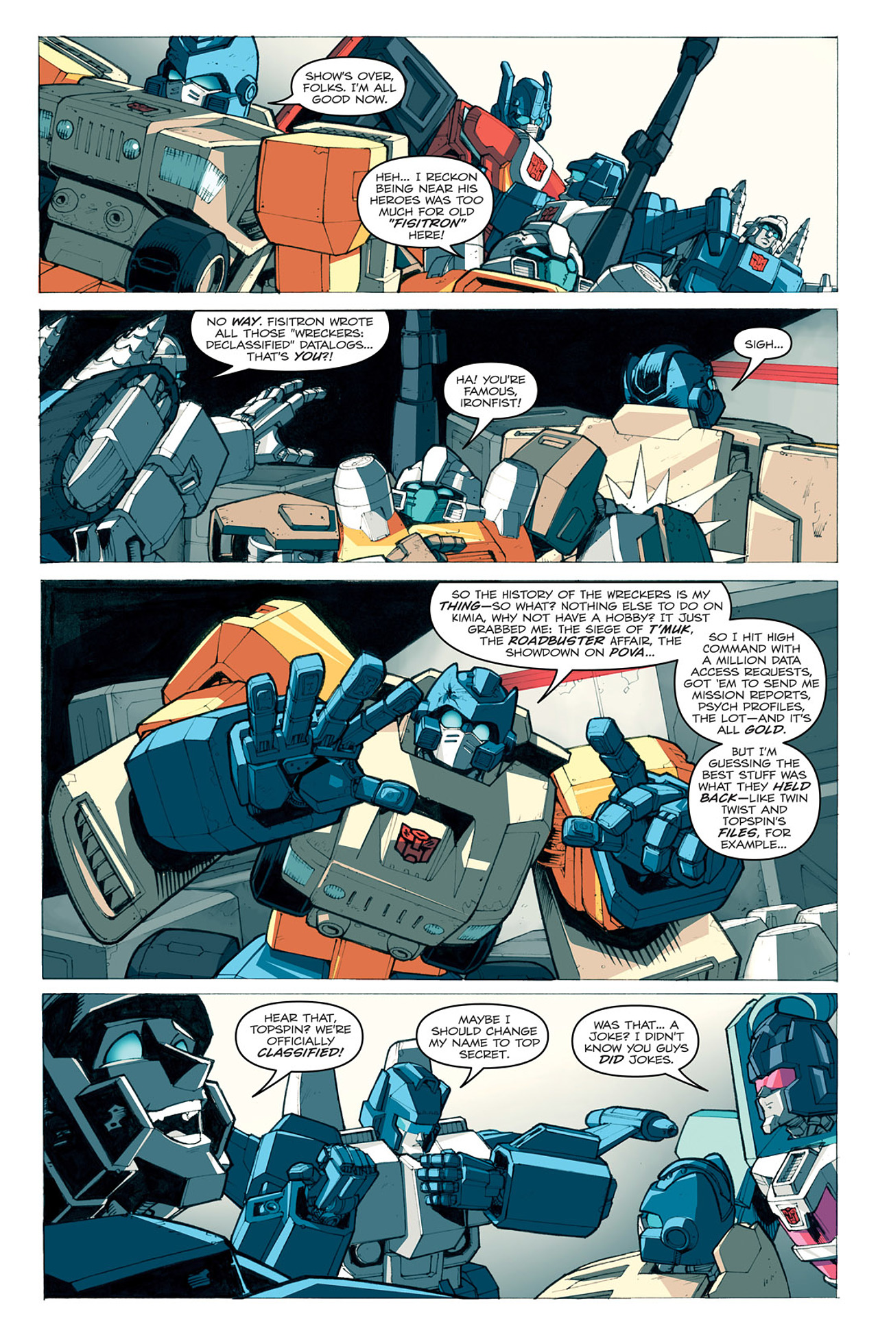 Read online Transformers: Last Stand of The Wreckers comic -  Issue #1 - 20