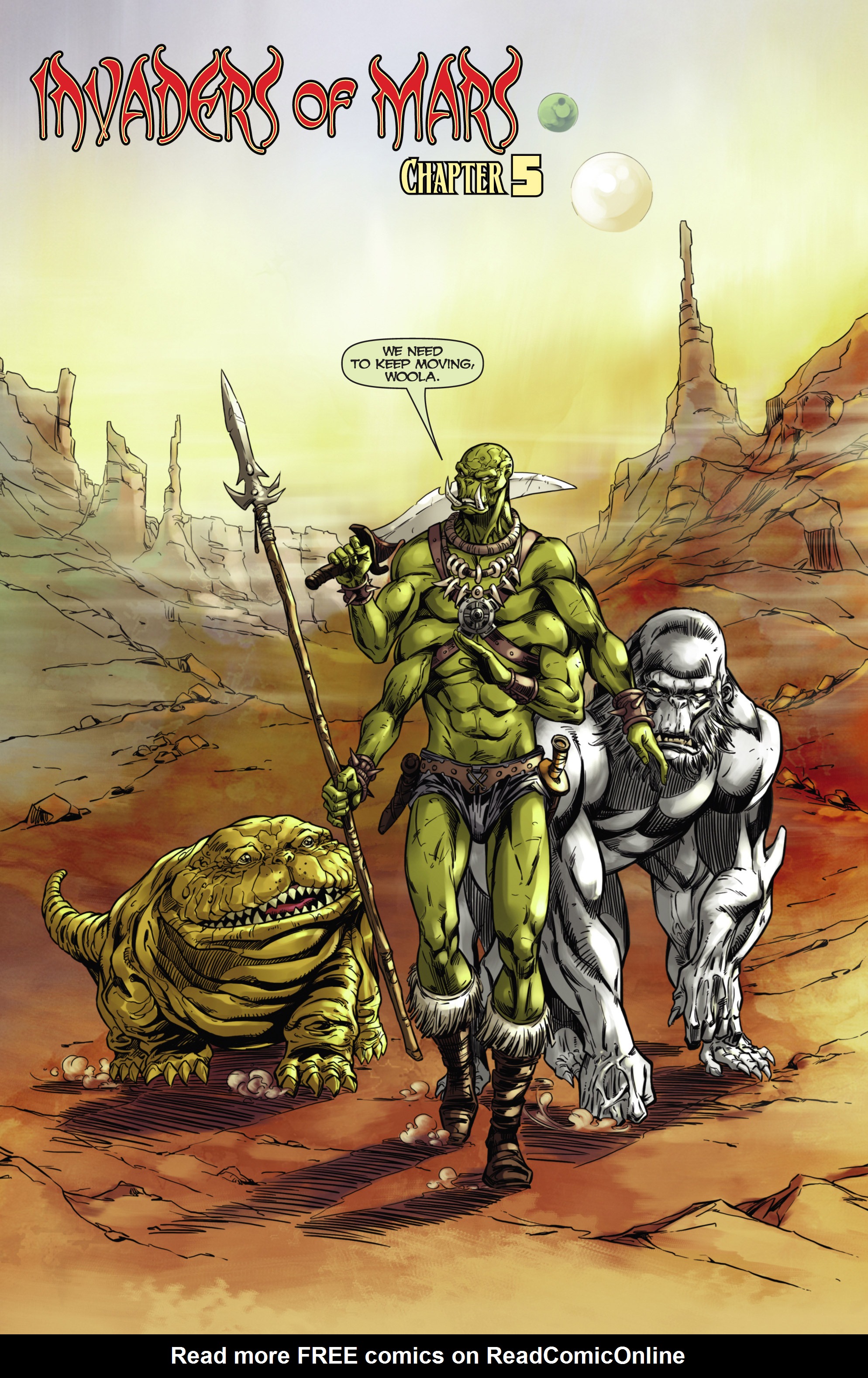 Read online John Carter, Warlord of Mars (2014) comic -  Issue #5 - 5