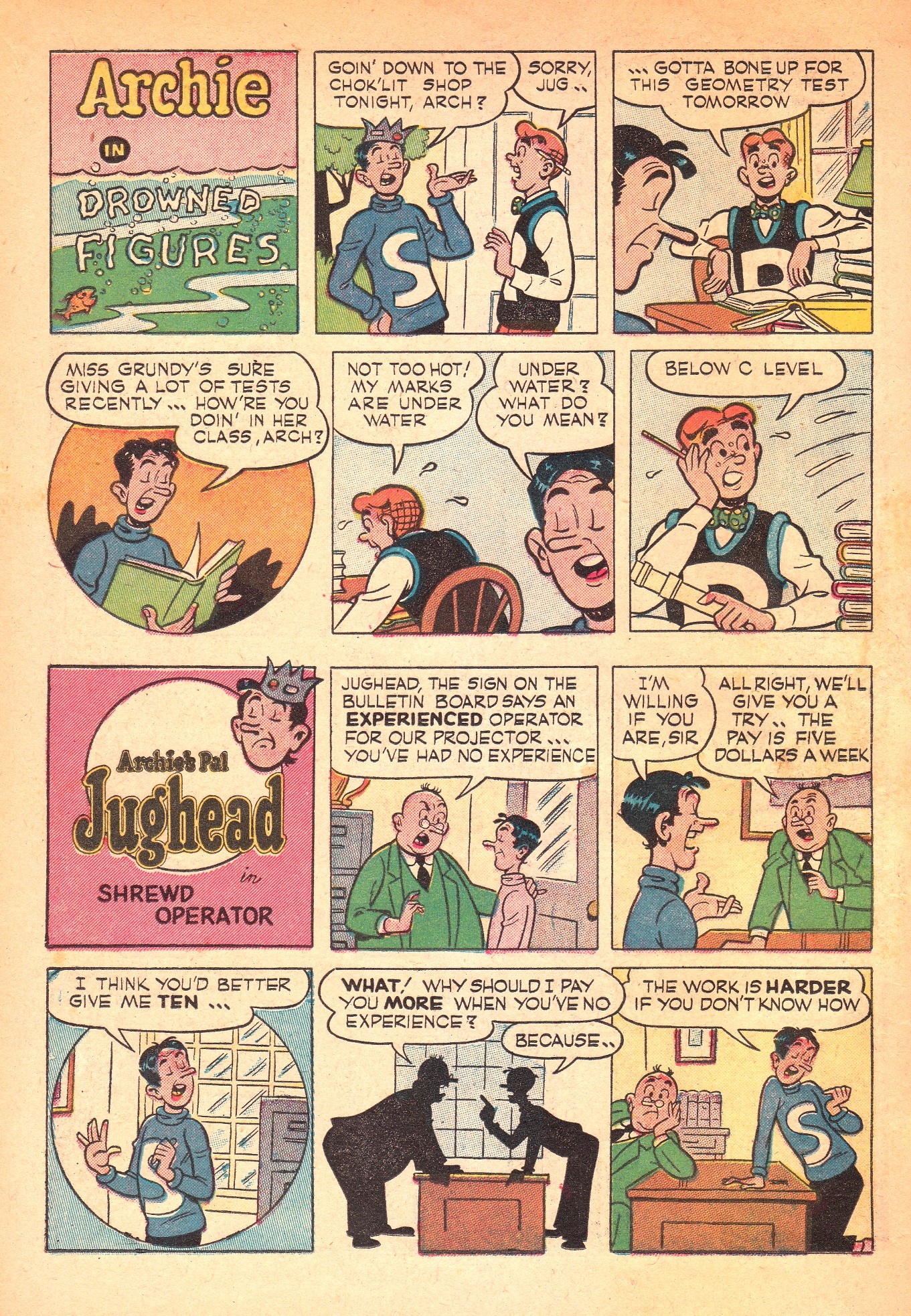 Read online Archie's Joke Book Magazine comic -  Issue #3 - 14