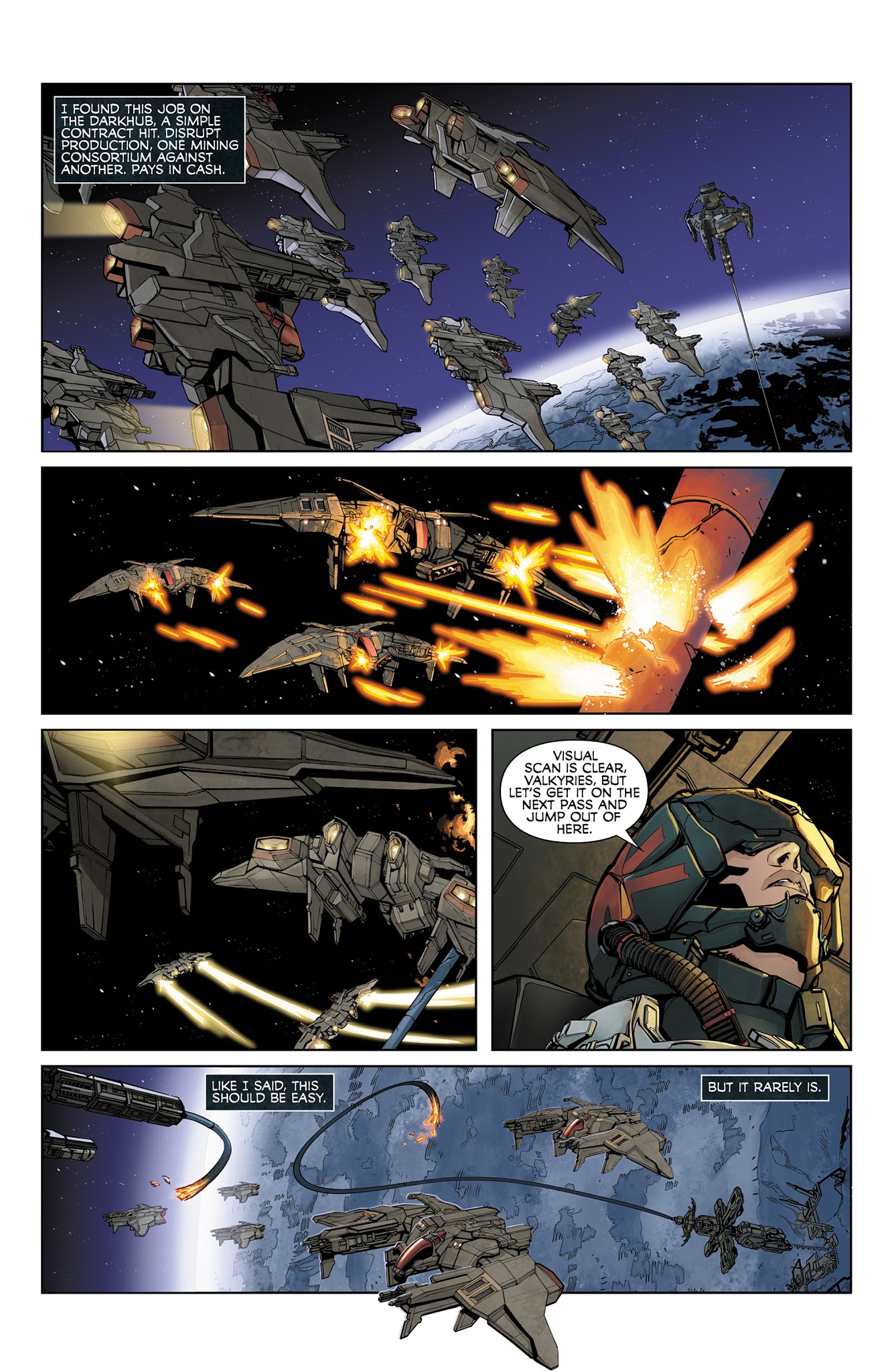 Read online EVE: Valkyrie comic -  Issue #3 - 6