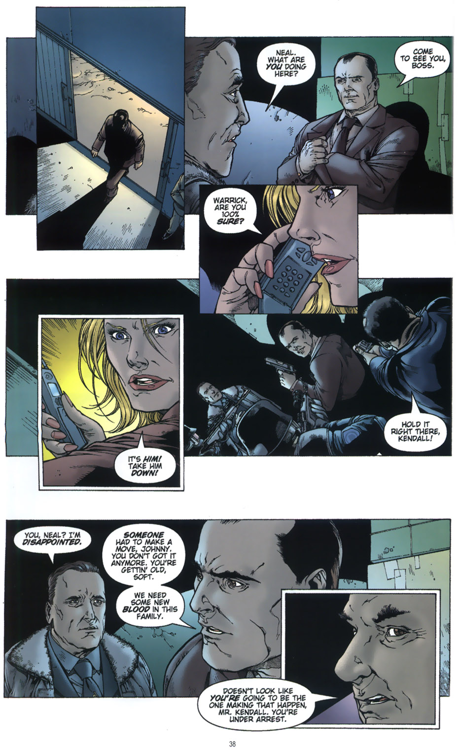 Read online CSI: Crime Scene Investigation: Thicker Than Blood comic -  Issue # Full - 40