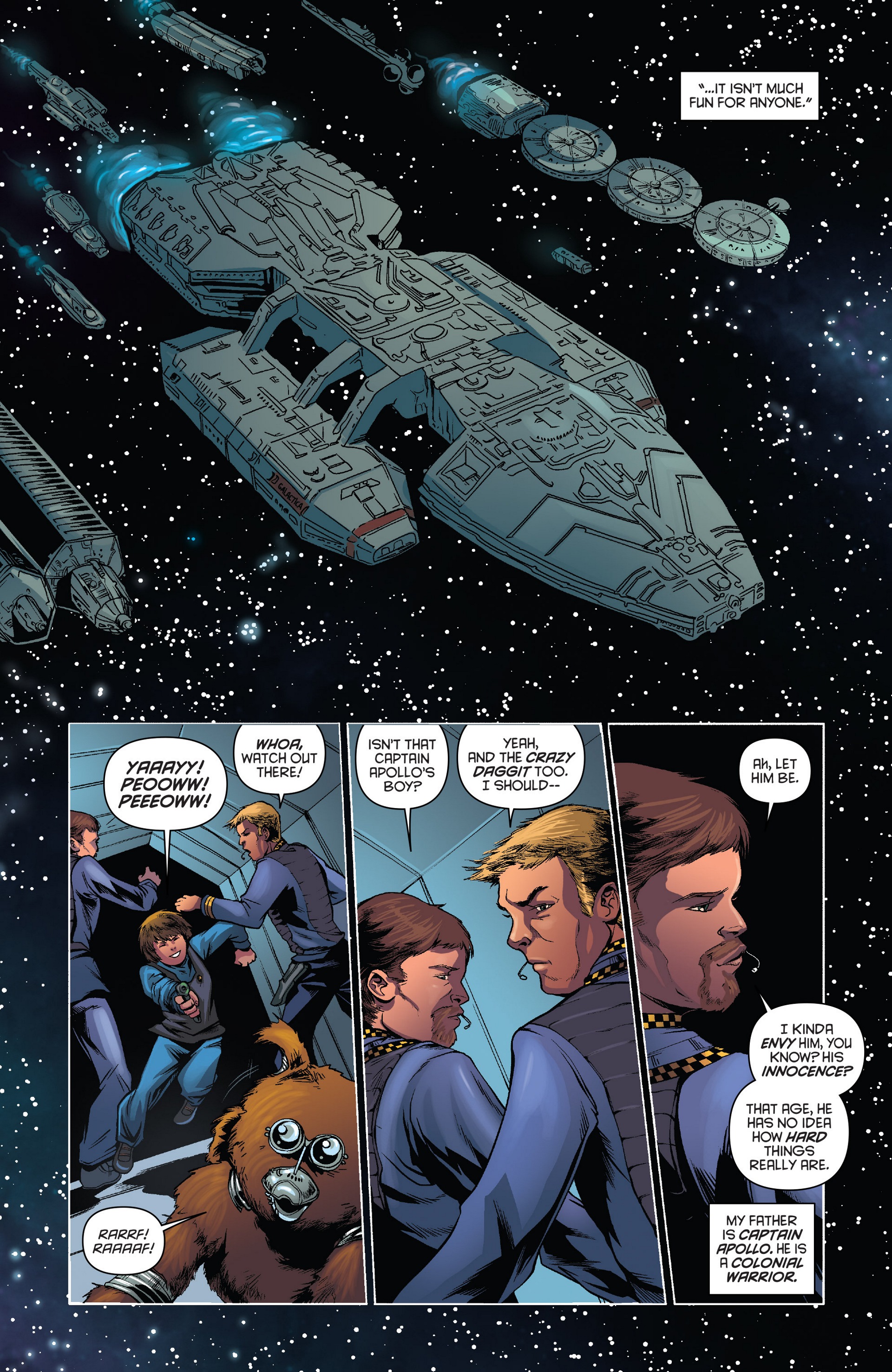 Classic Battlestar Galactica (2013) 12 Page 9